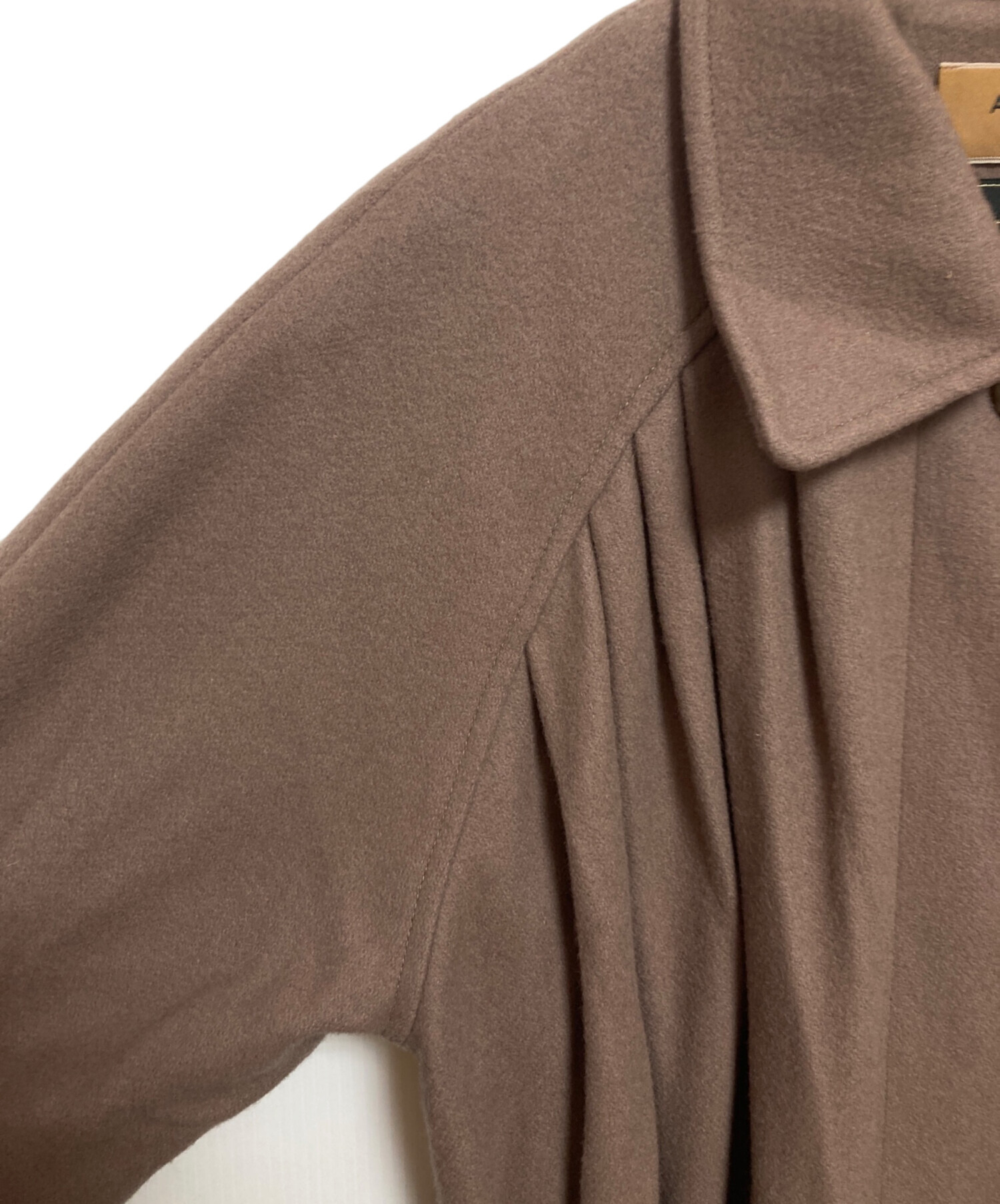 中古・古着通販】AMeLIE (アメリ) UND FRONT GATHER OPEN SLEEVE COAT