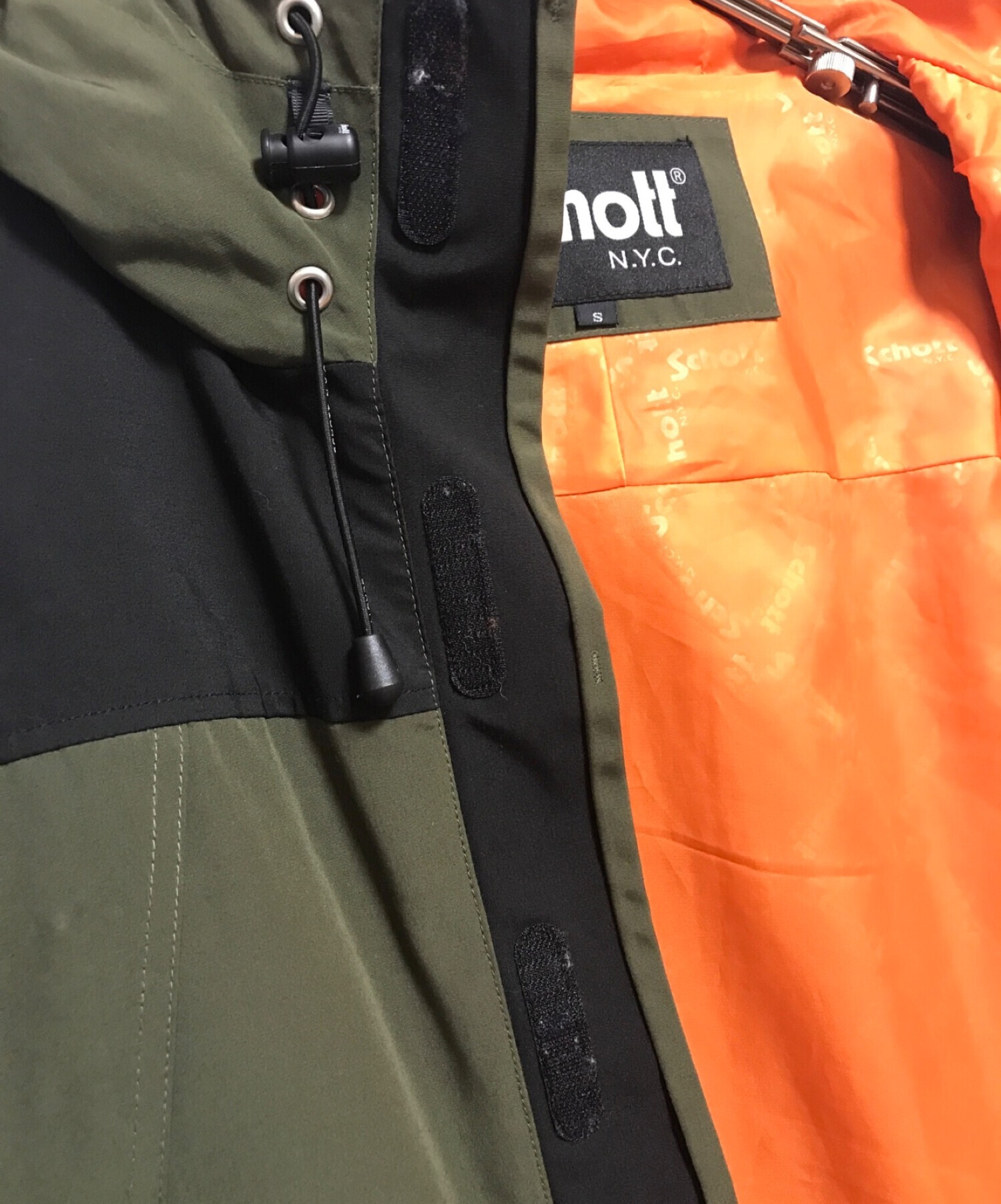 中古・古着通販】Schott (ショット) マウンテンパーカー グリーン