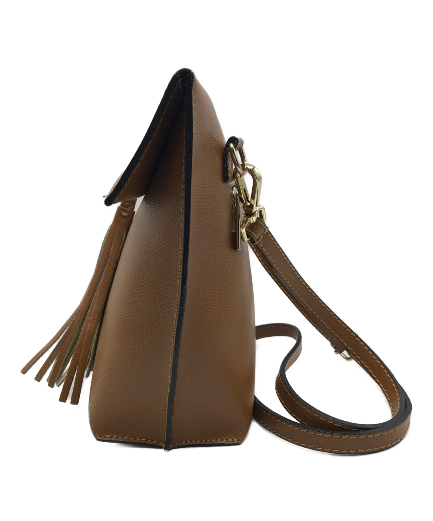 【新品未使用】MARCO BIANCHINI 2WAYショルダーバッグ ブラウン 中古・古着通販】MARCO BIANCHINI (マルコビアンキーニ) ショルダー