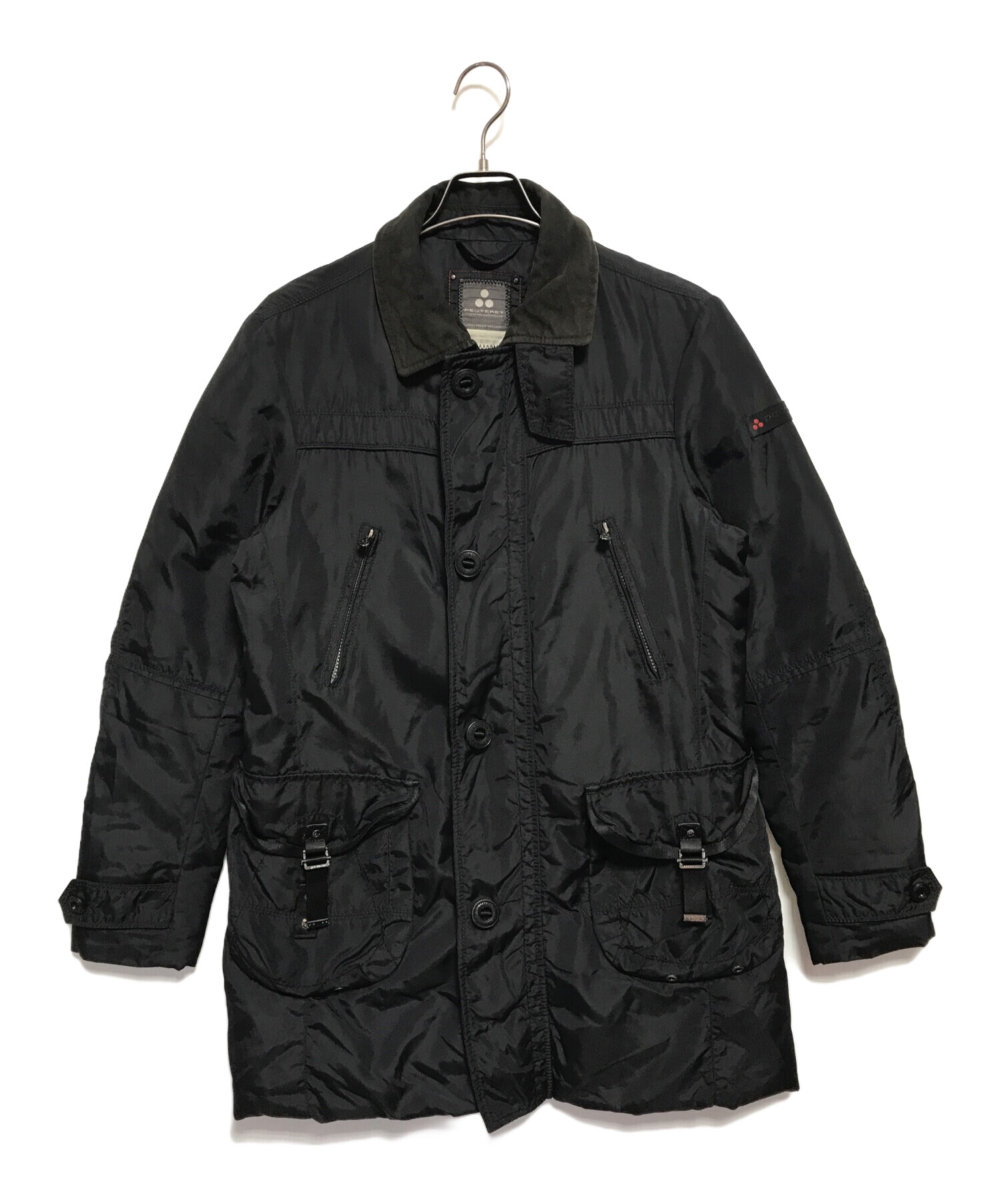 中古・古着通販】PEUTEREY (ピューテリー) ダウンコート ブラック