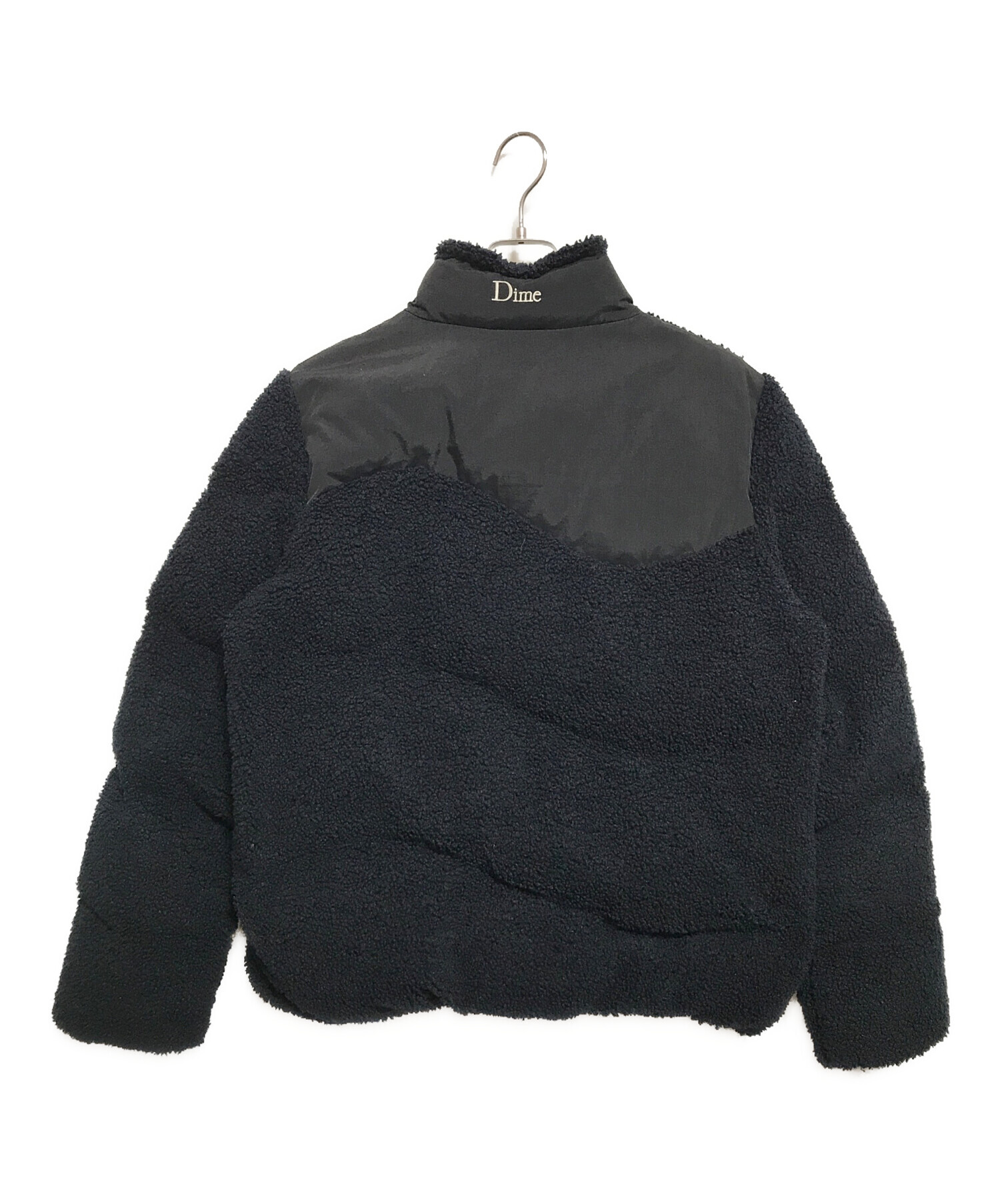 中古・古着通販】Dime (ダイム) SHERPA PUFFER JACKET ネイビー サイズ 