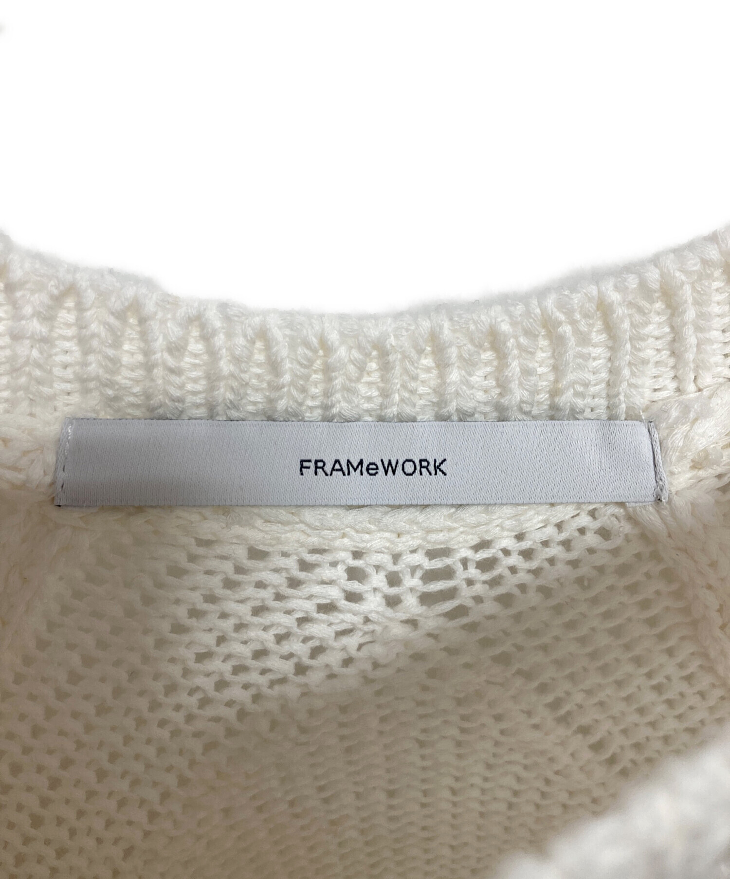 中古・古着通販】FRAMeWORK (フレームワーク) リネンコットンラグラン