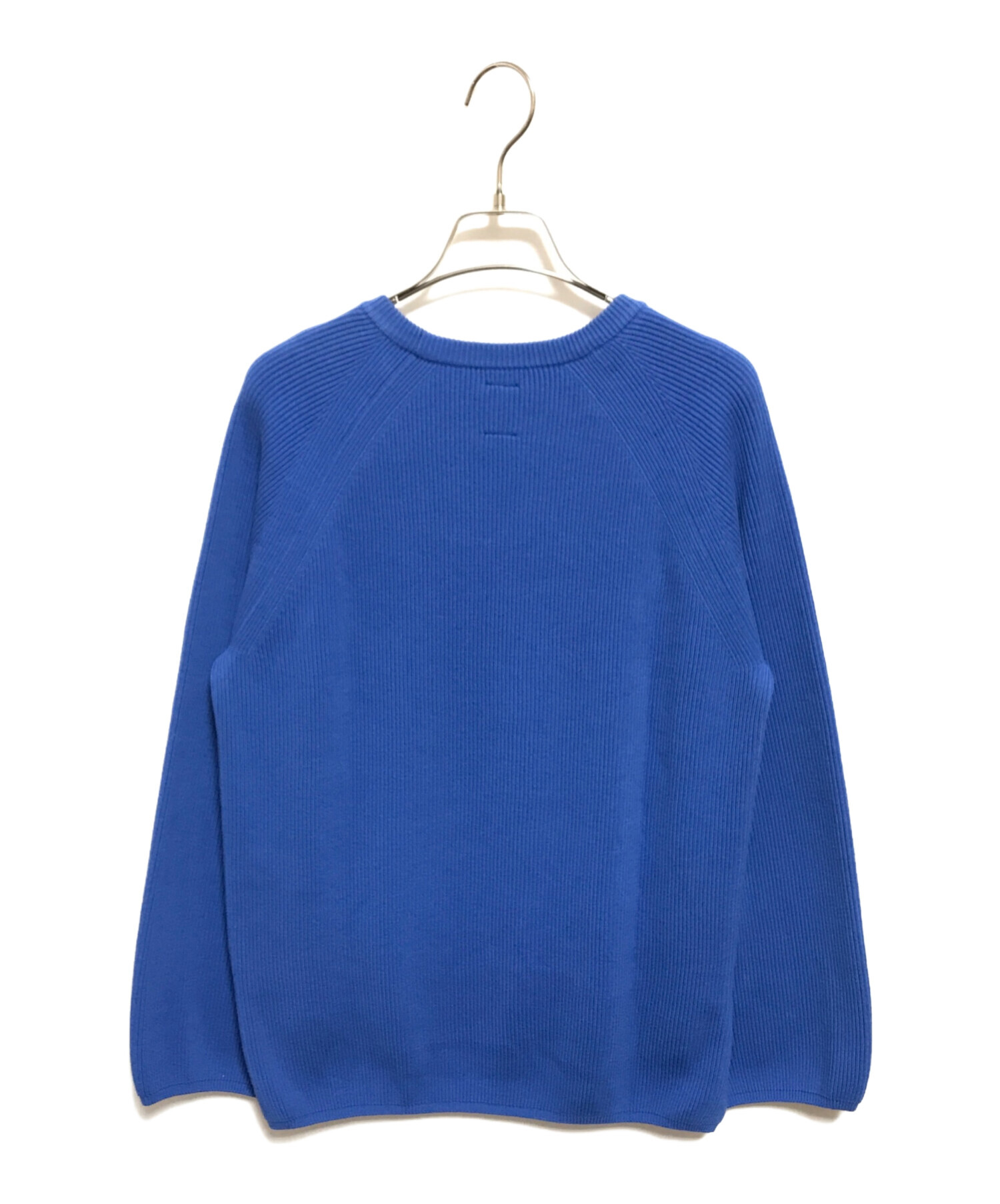 中古・古着通販】BATONER (バトナ―) コットンシルク度詰めリブクルー