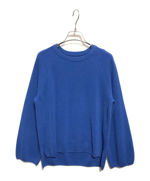 中古・古着通販】BATONER (バトナ―) コットンシルク度詰めリブクルー