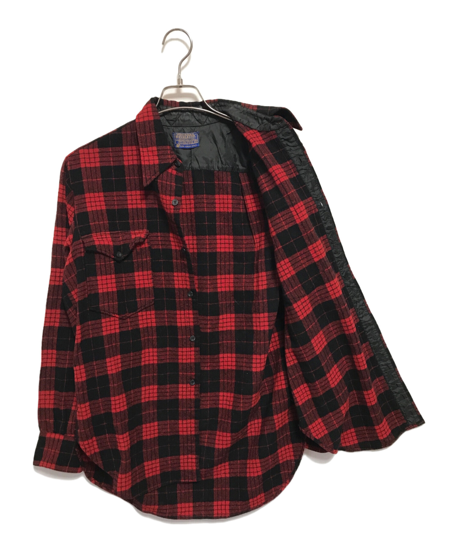 中古・古着通販】PENDLETON (ペンドルトン) 60'Sチェックシャツ レッド