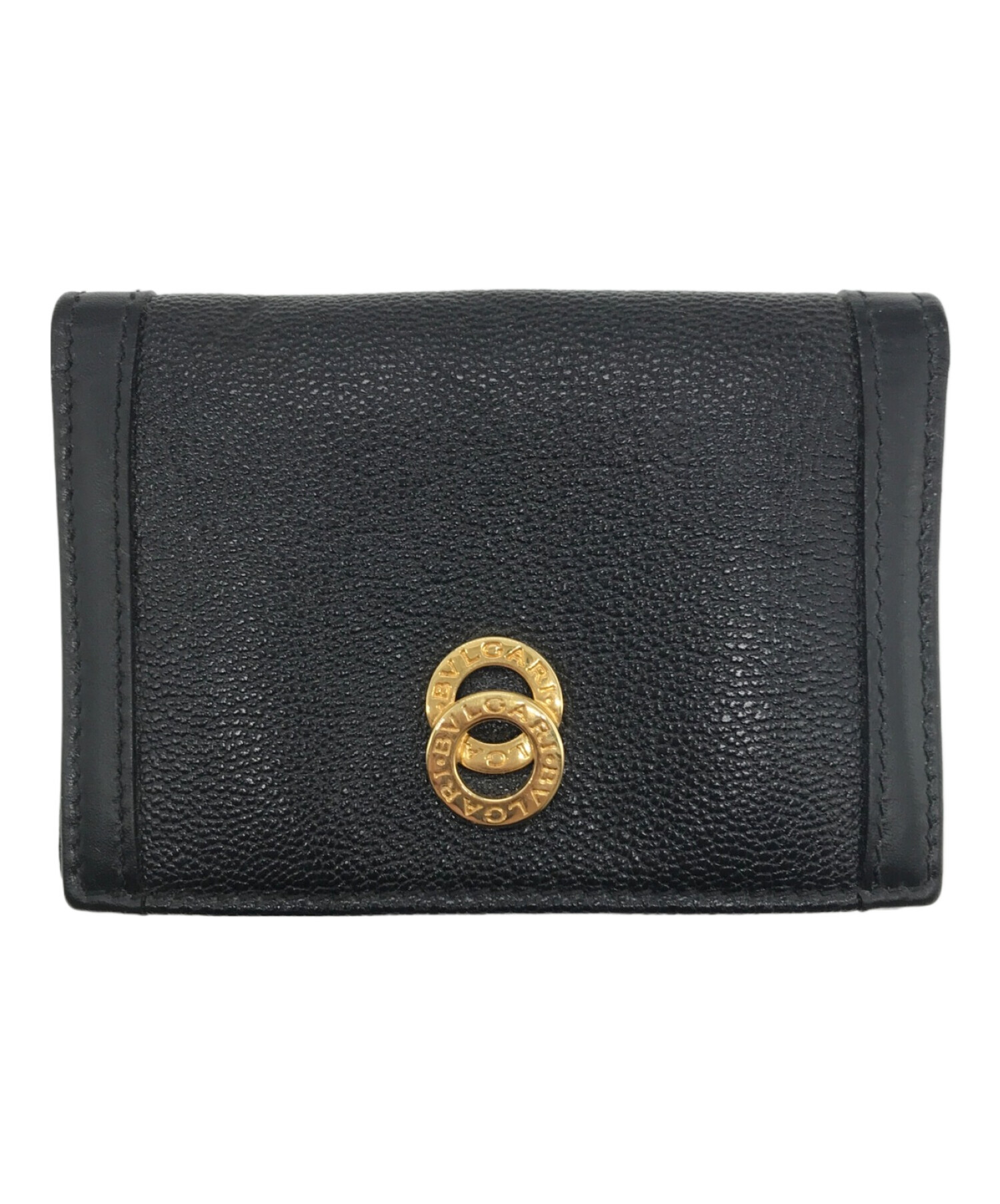 中古・古着通販】BVLGARI (ブルガリ) パスケース ブラック｜ブランド