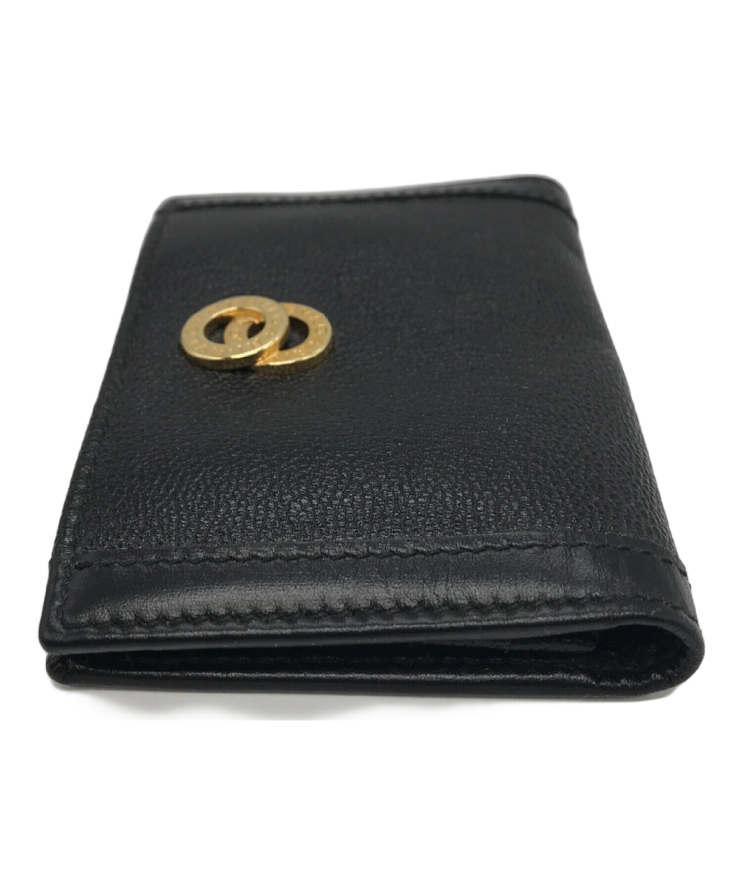 中古・古着通販】BVLGARI (ブルガリ) パスケース ブラック｜ブランド