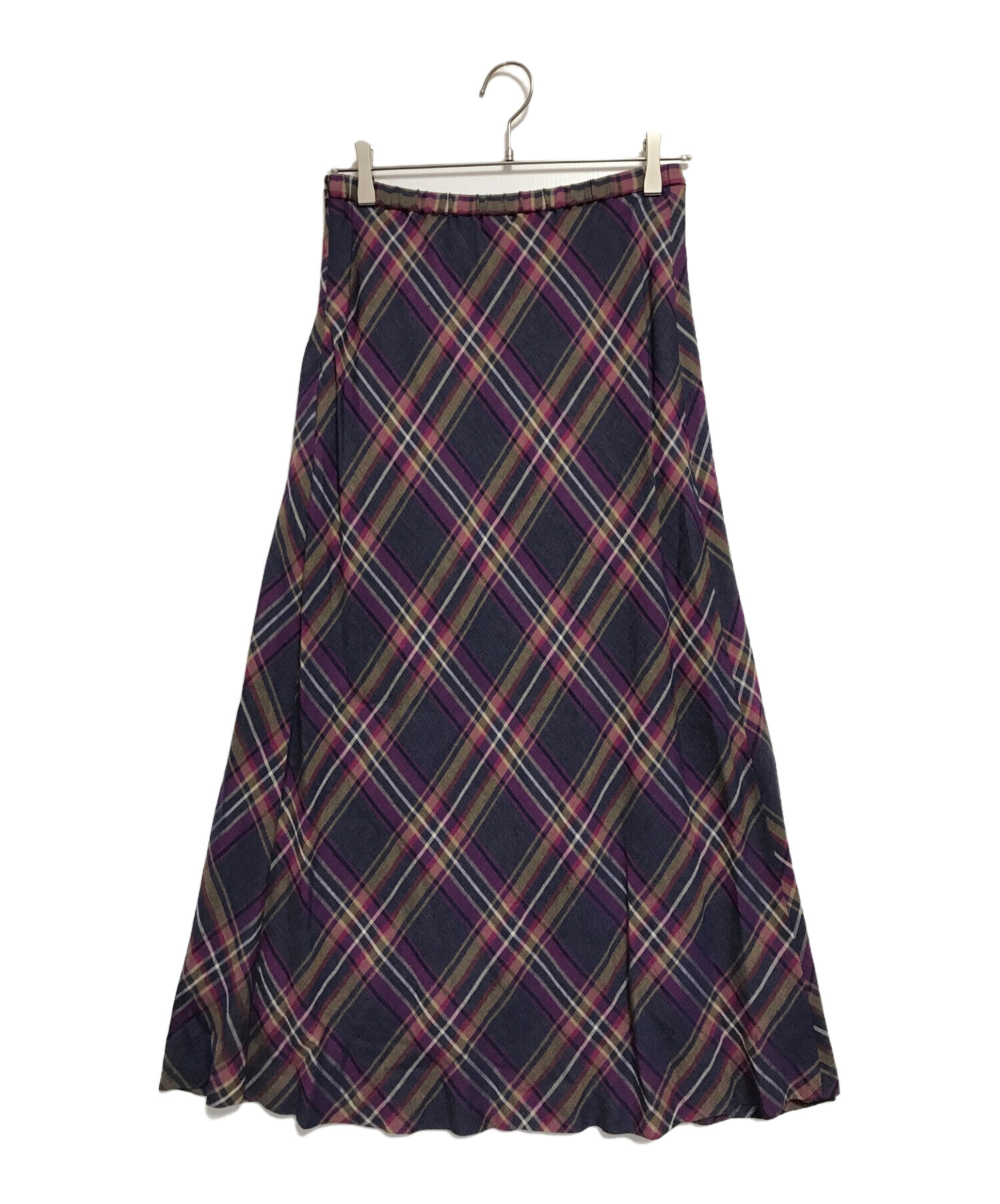 23区 チェックスカート 23区 チェック ウール コート 38 スカート 付き