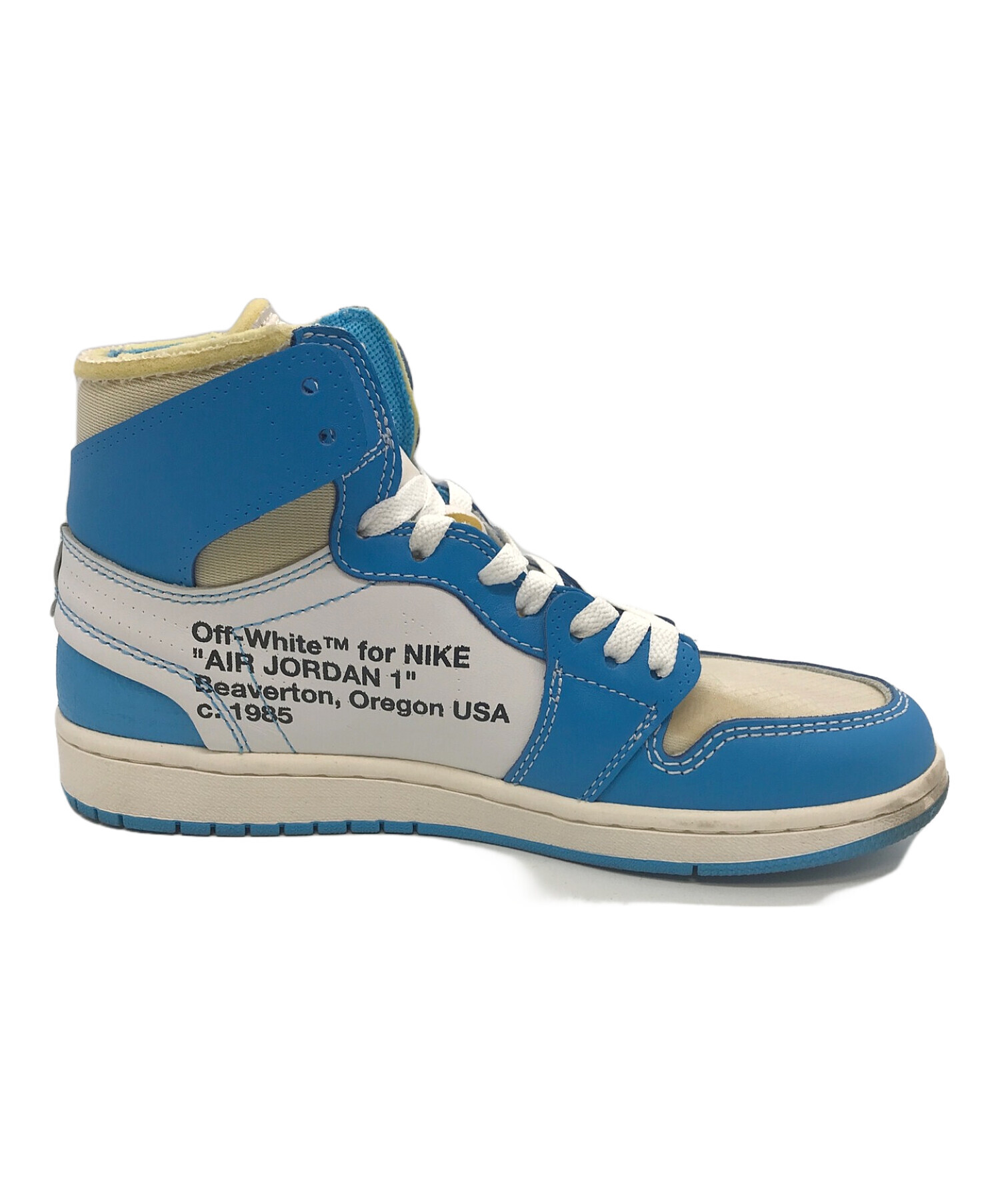 中古・古着通販】NIKE (ナイキ) OFFWHITE (オフホワイト) Air Jordan 1 