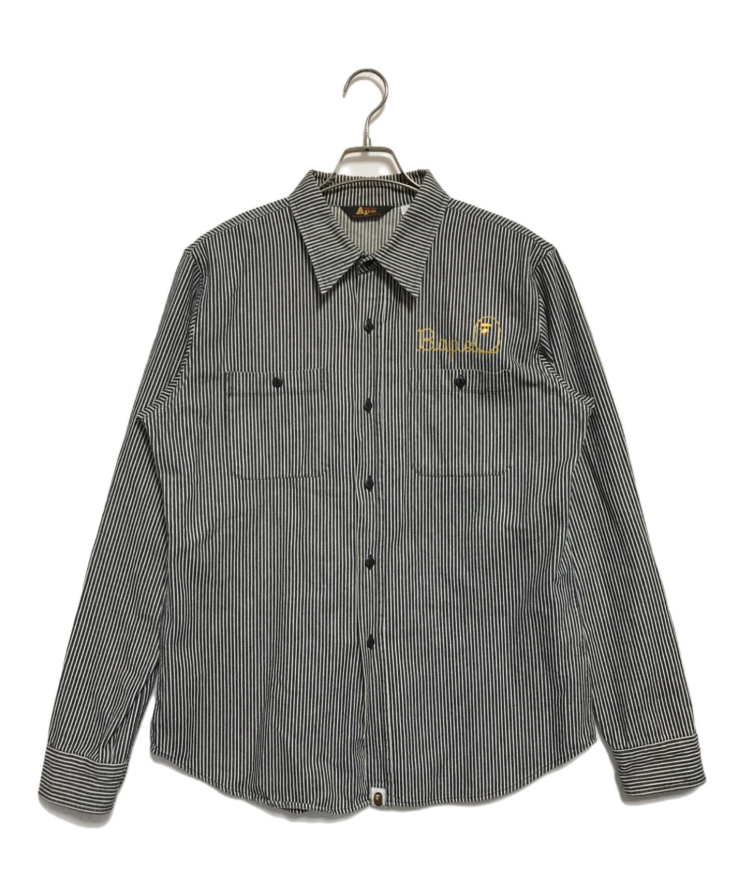 中古・古着通販】A BATHING APE (アベイシングエイプ) ヒッコリー 