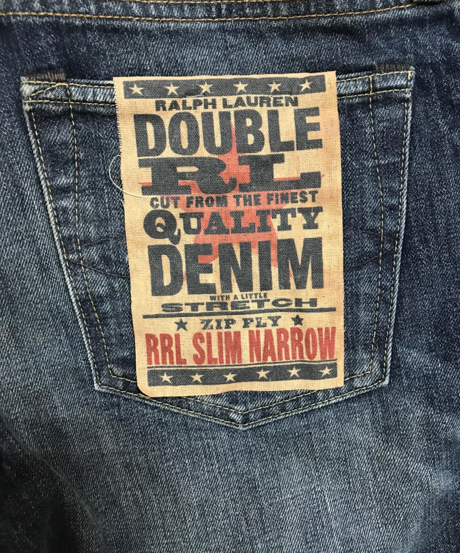 中古・古着通販】RRL (ダブルアールエル) SLIM NARROW デニムパンツ 