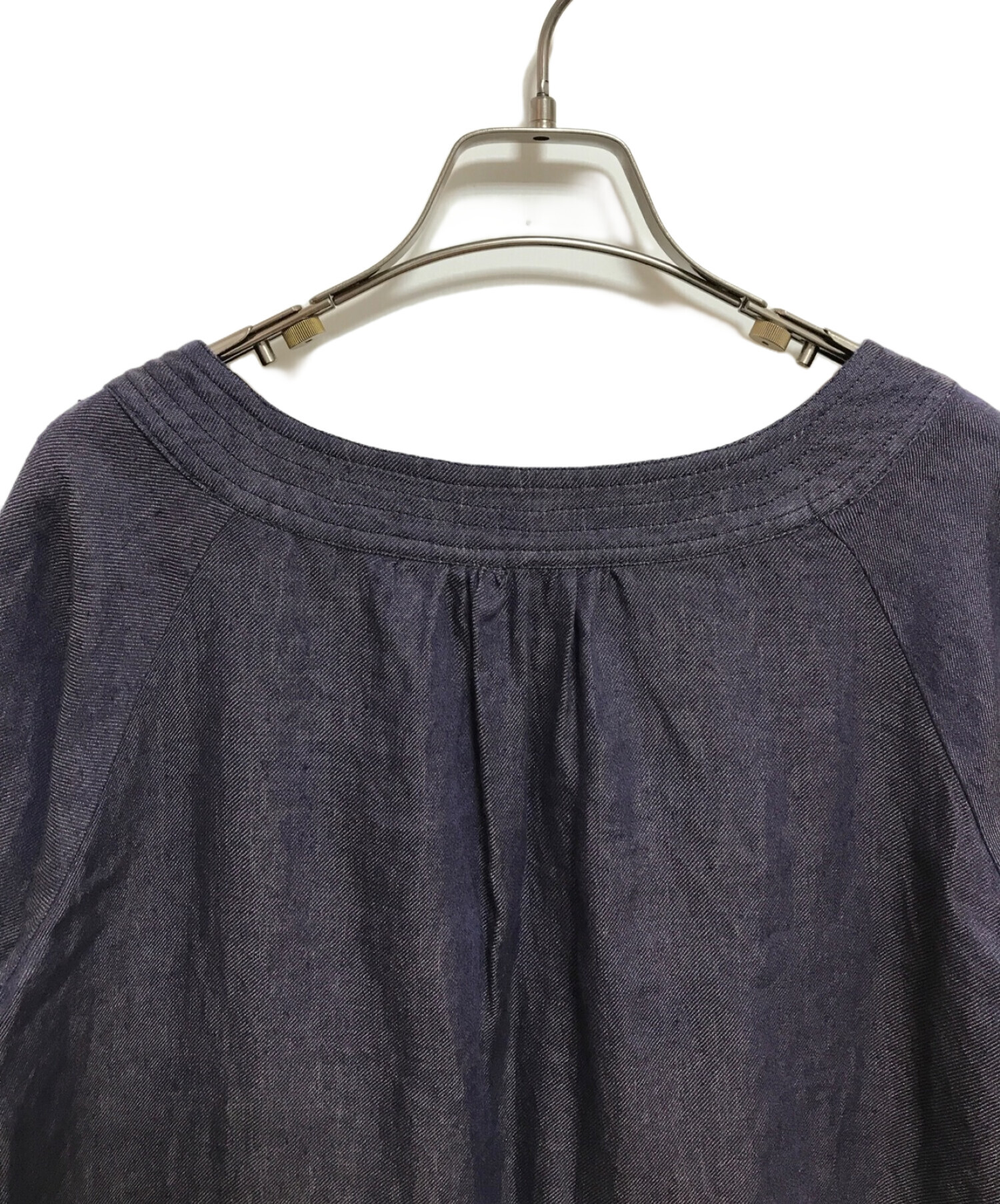 中古・古着通販】lisette (リゼッタ) リネン100% ワンピース パープル