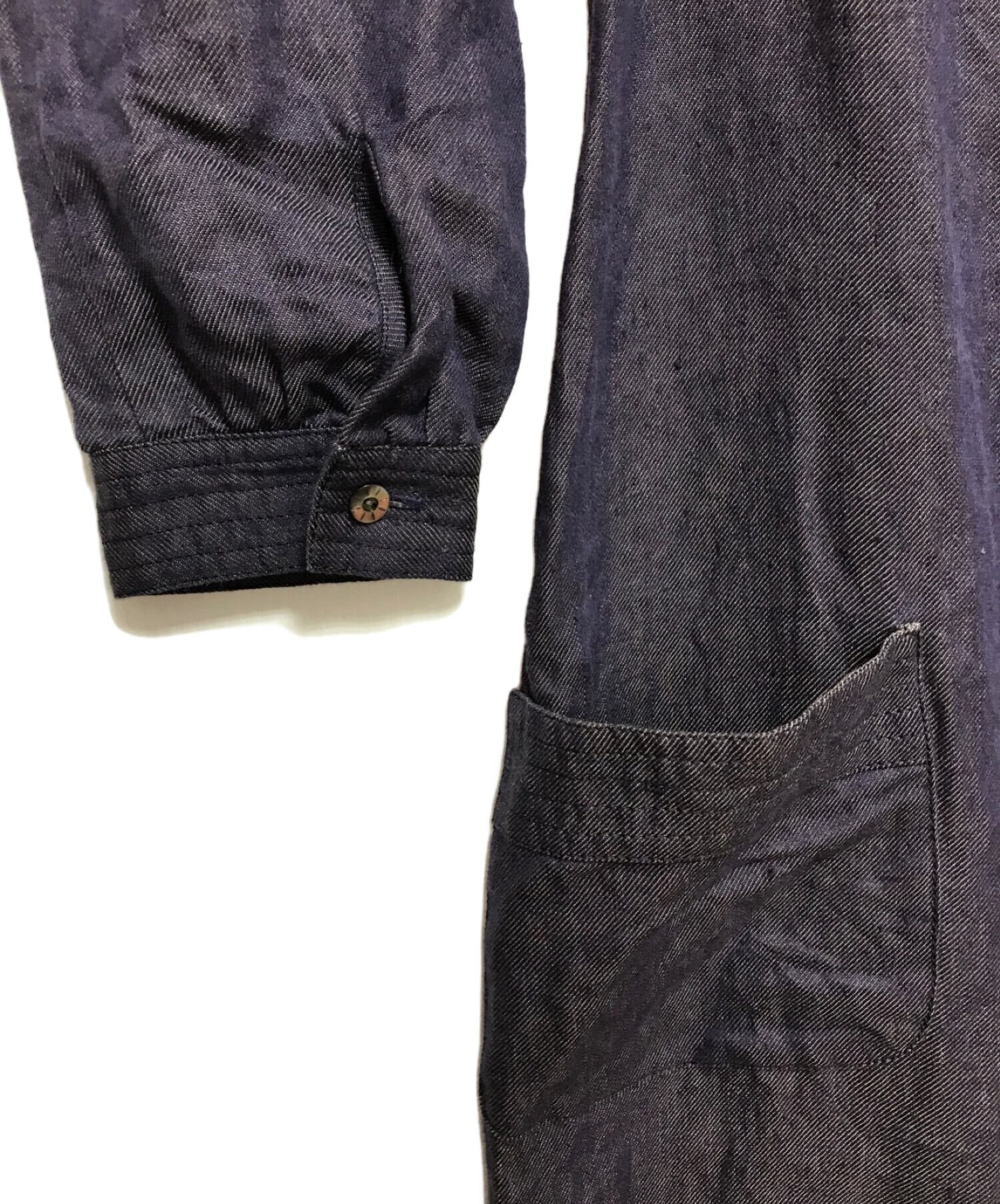 中古・古着通販】lisette (リゼッタ) リネン100% ワンピース パープル