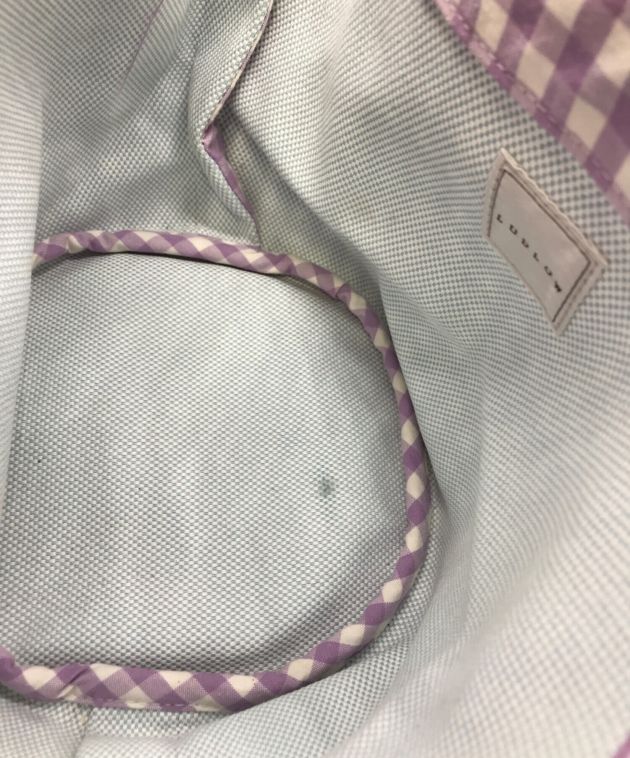 中古・古着通販】LUDLOW (ラドロー) ギンガムチェックトートバック