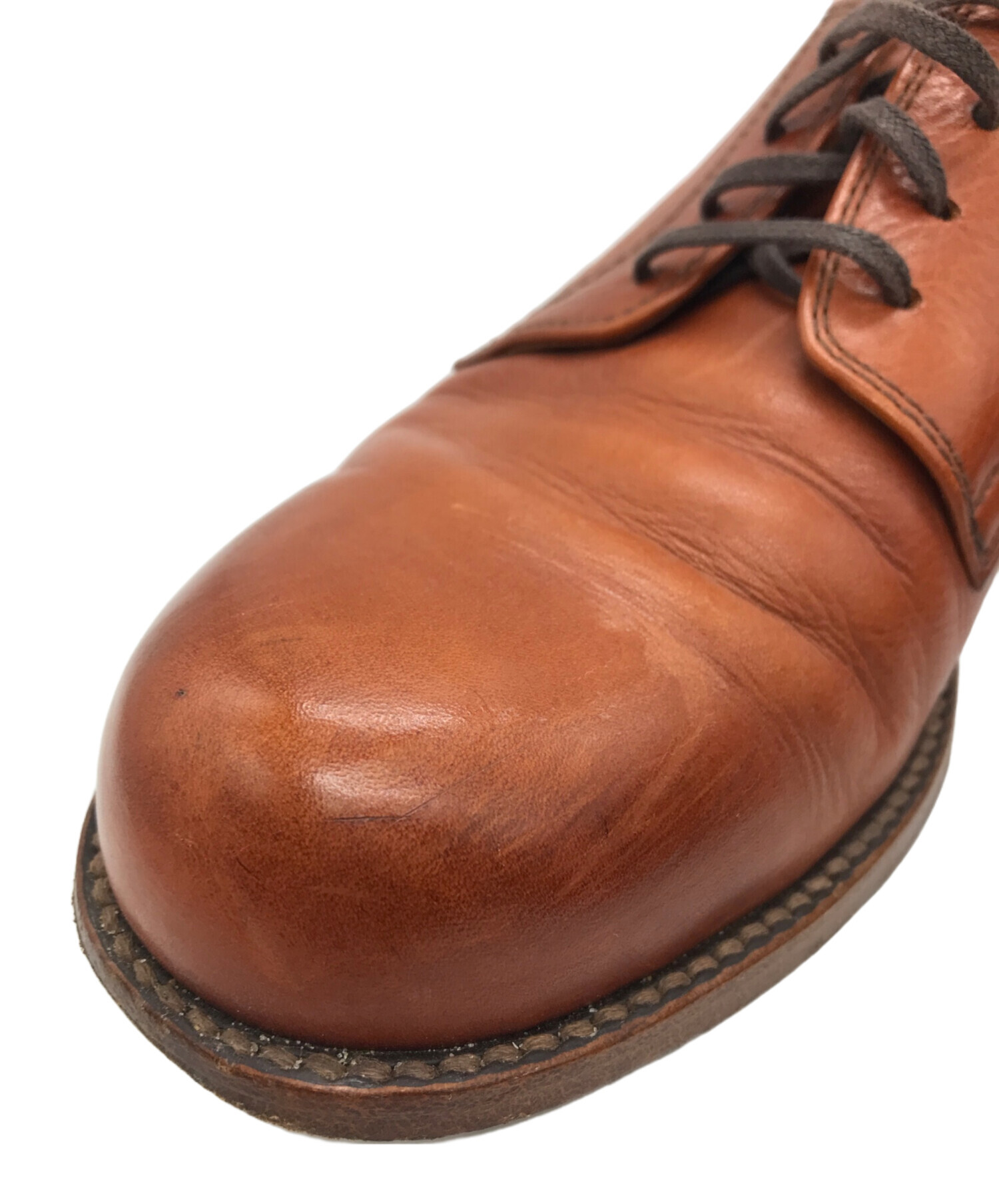 中古・古着通販】PADRONE (パドローネ) DERBY PLAIN TOE SHOES