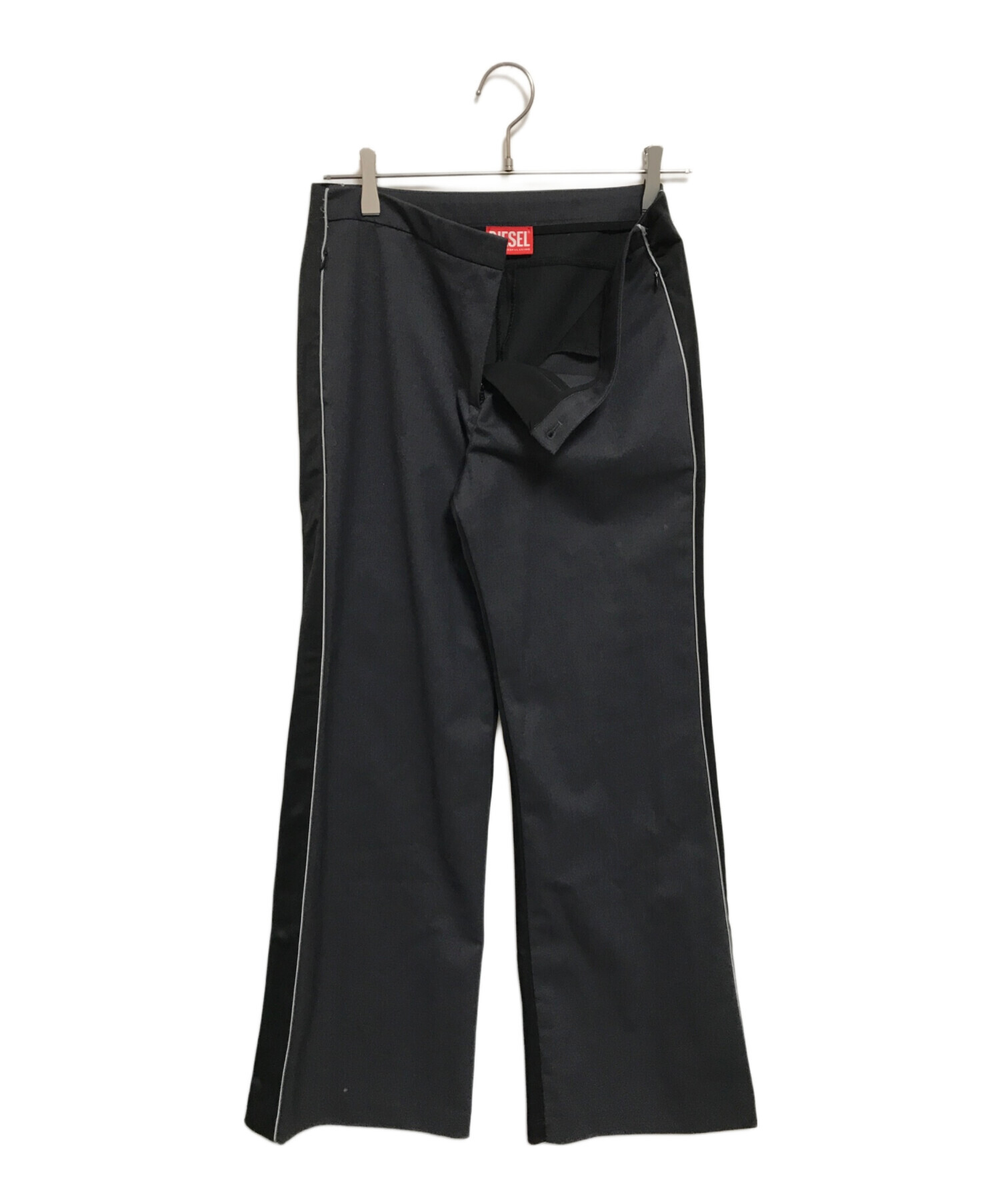中古・古着通販】DIESEL (ディーゼル) P-Forty フレアパンツ グレー
