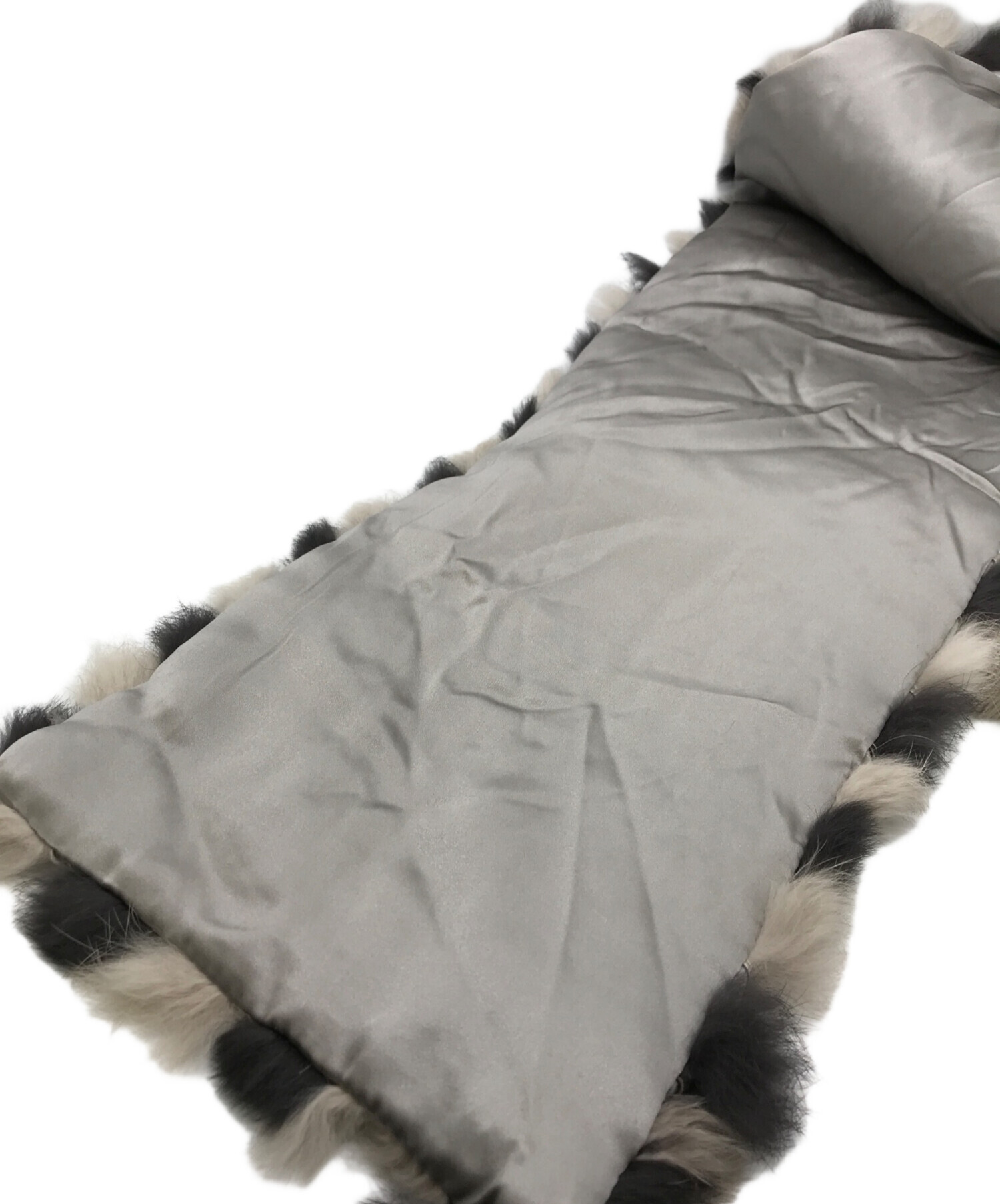 イヴサロモン　ラビット　ファー　マフラー 中古・古着通販】YVES SALOMON (イヴサロモン) ラビットファーマフラー