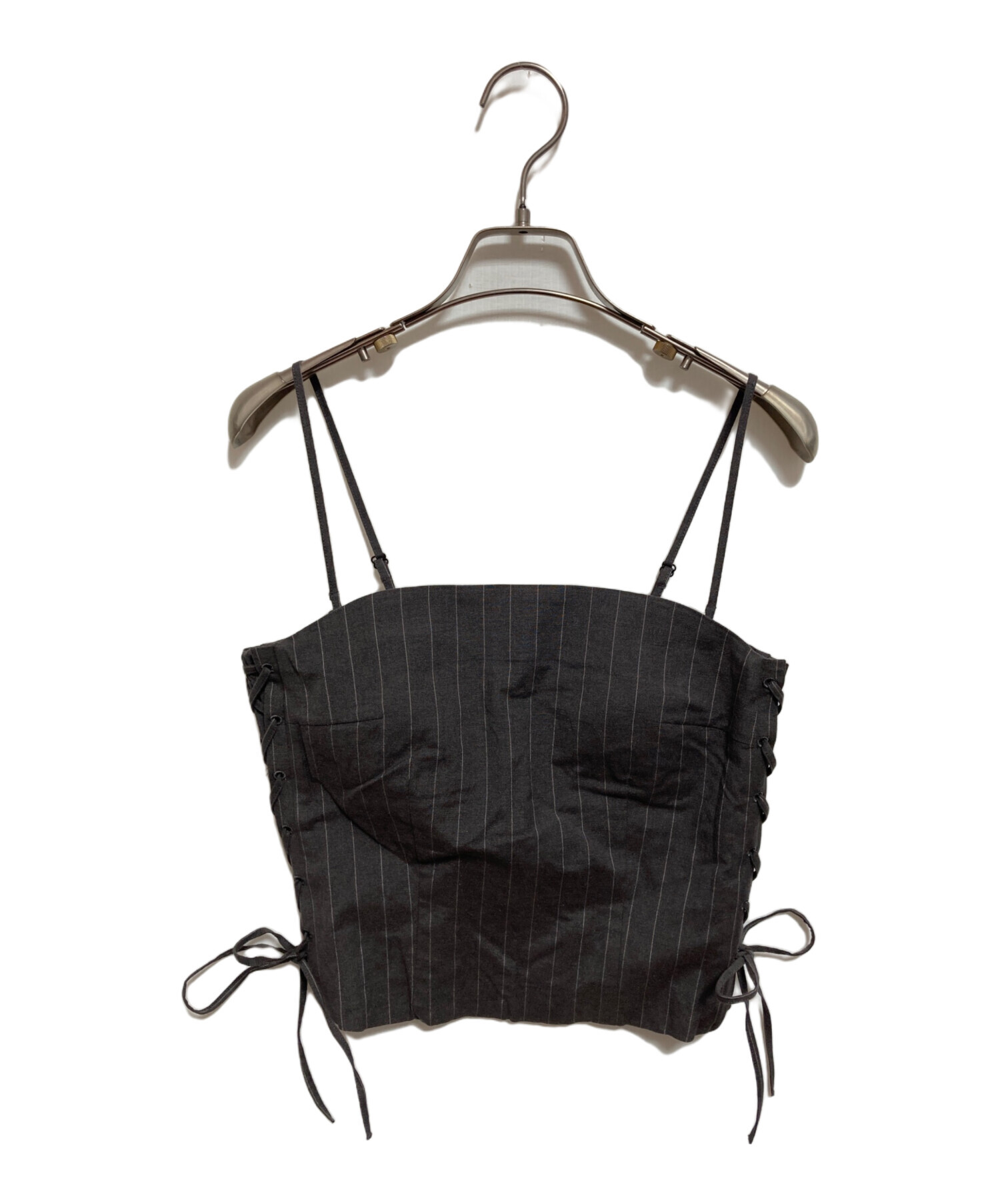 BACCA（バッカ）の「サマーチェック レースアップビスチェ（シャツ