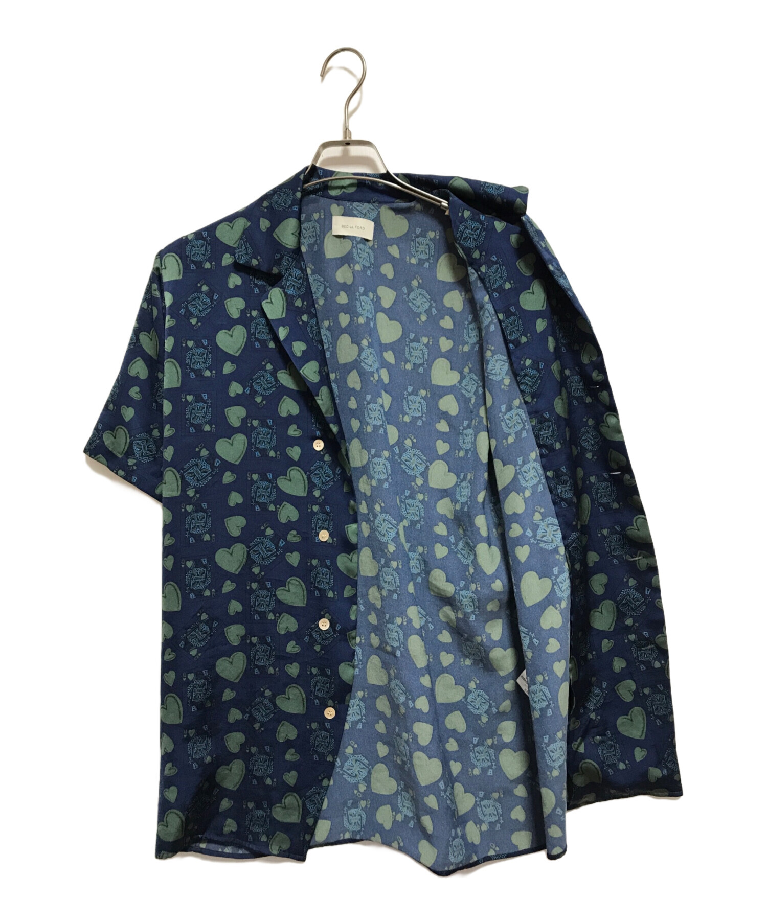 【名作】bed j.w ford クイーン 18SS 開襟シャツ 中古・古着通販】BED J.W. FORD (ベッドフォード) Queen summer shirt