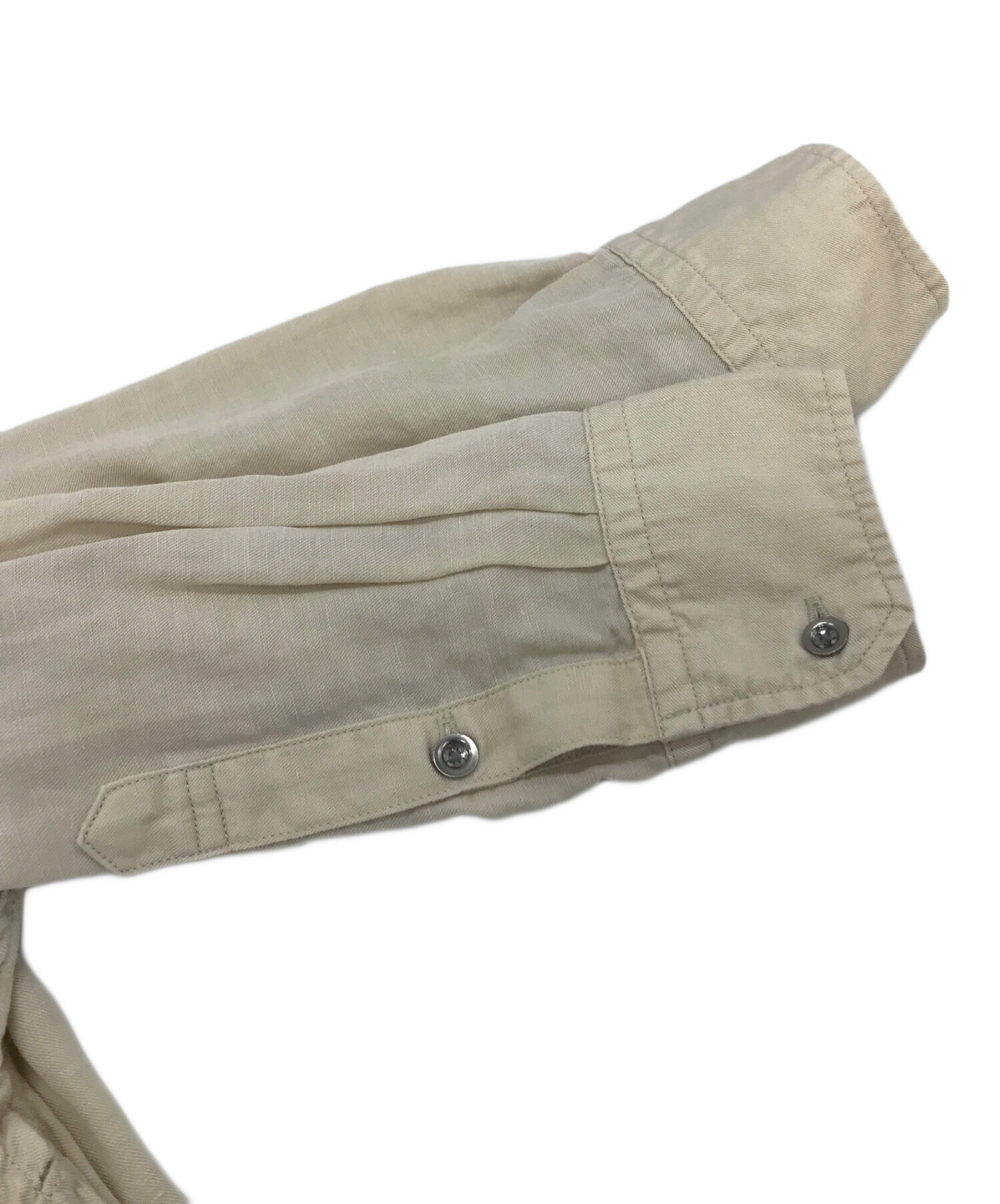 中古・古着通販】TICCA (ティッカ) リネン混ツイルロングシャツ