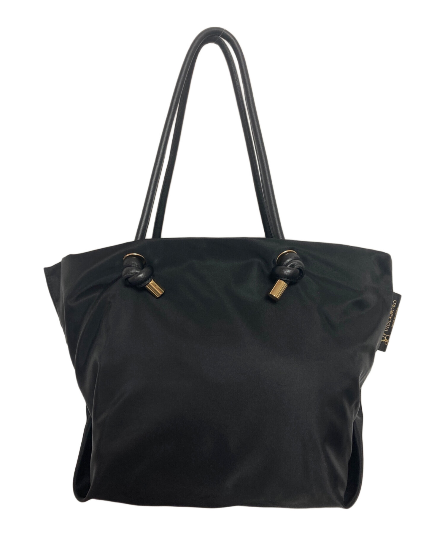 VIOLA⌘ 様　VIOLAd’ORO ヴィーガンレザーショルダー付トート VIOLAd'ORO (ヴィオラドーロ) ヴィーガンレザー ショルダー付き