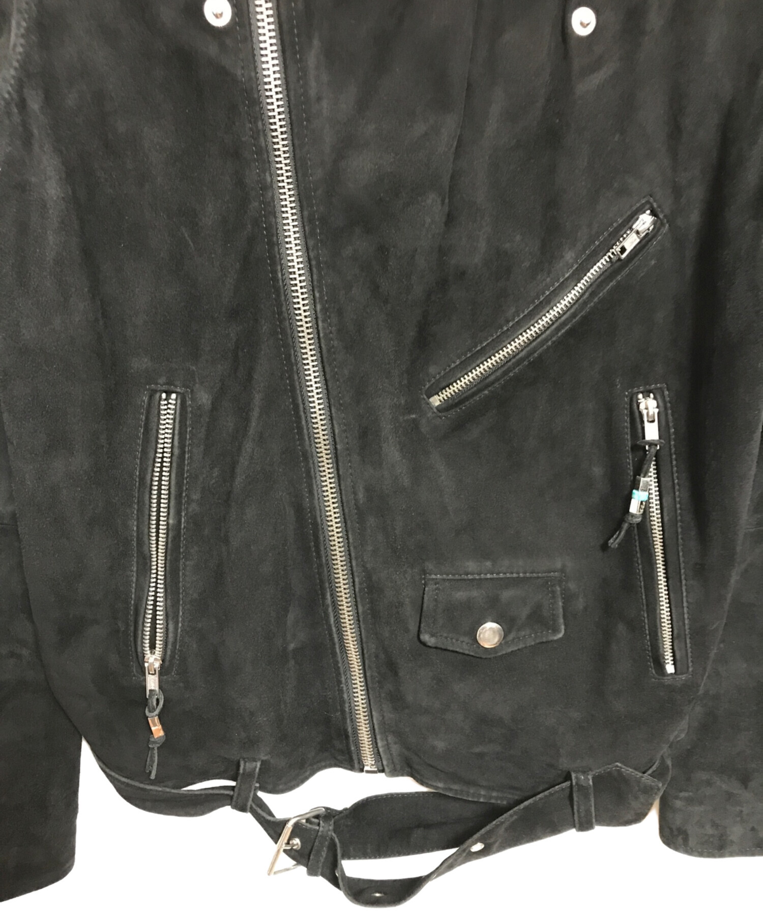 中古・古着通販】BLK DNM (ブラック デニム) ダブルライダース 