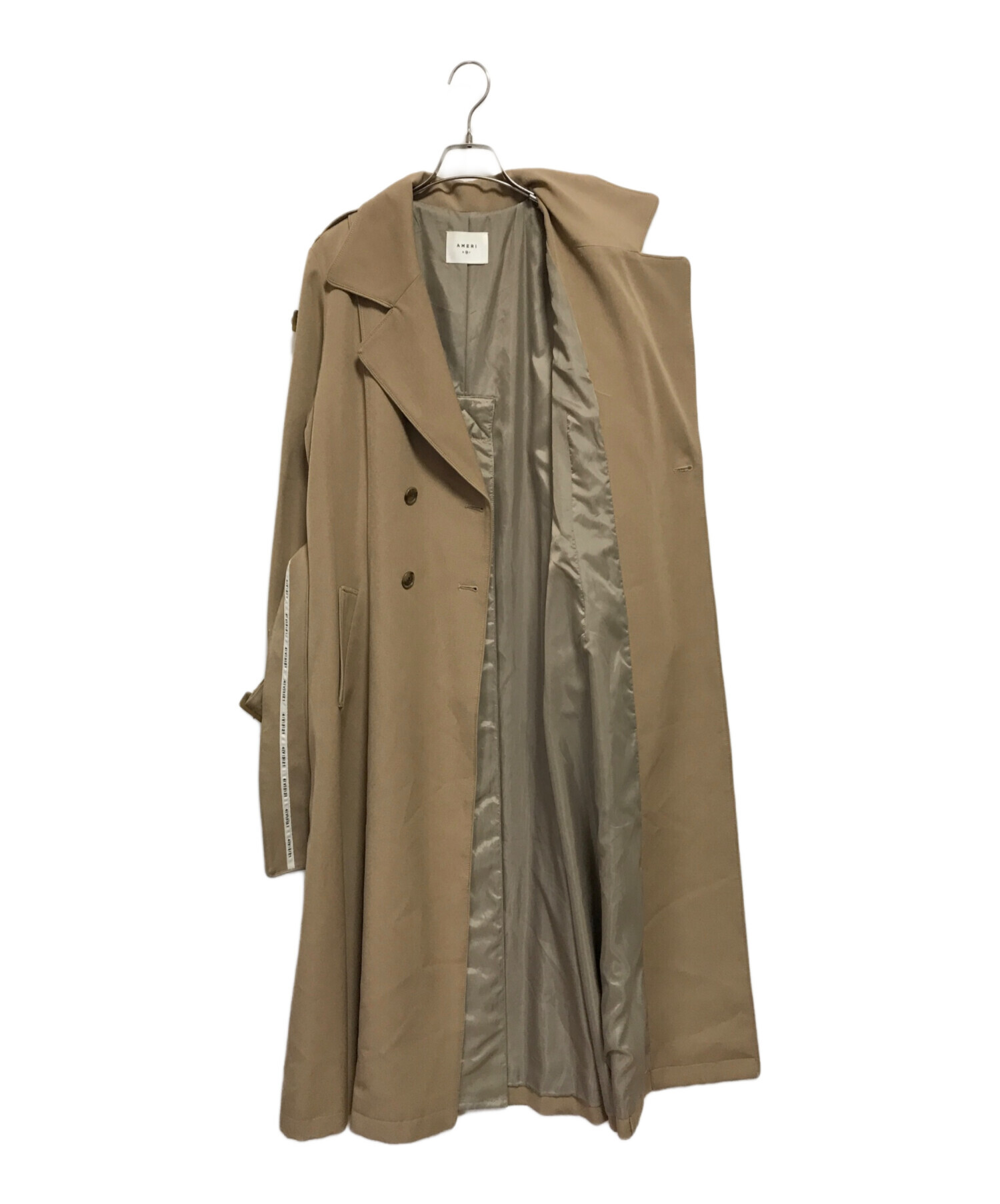 中古・古着通販】AMERI (アメリ) トレンチコート ベージュ サイズ:M