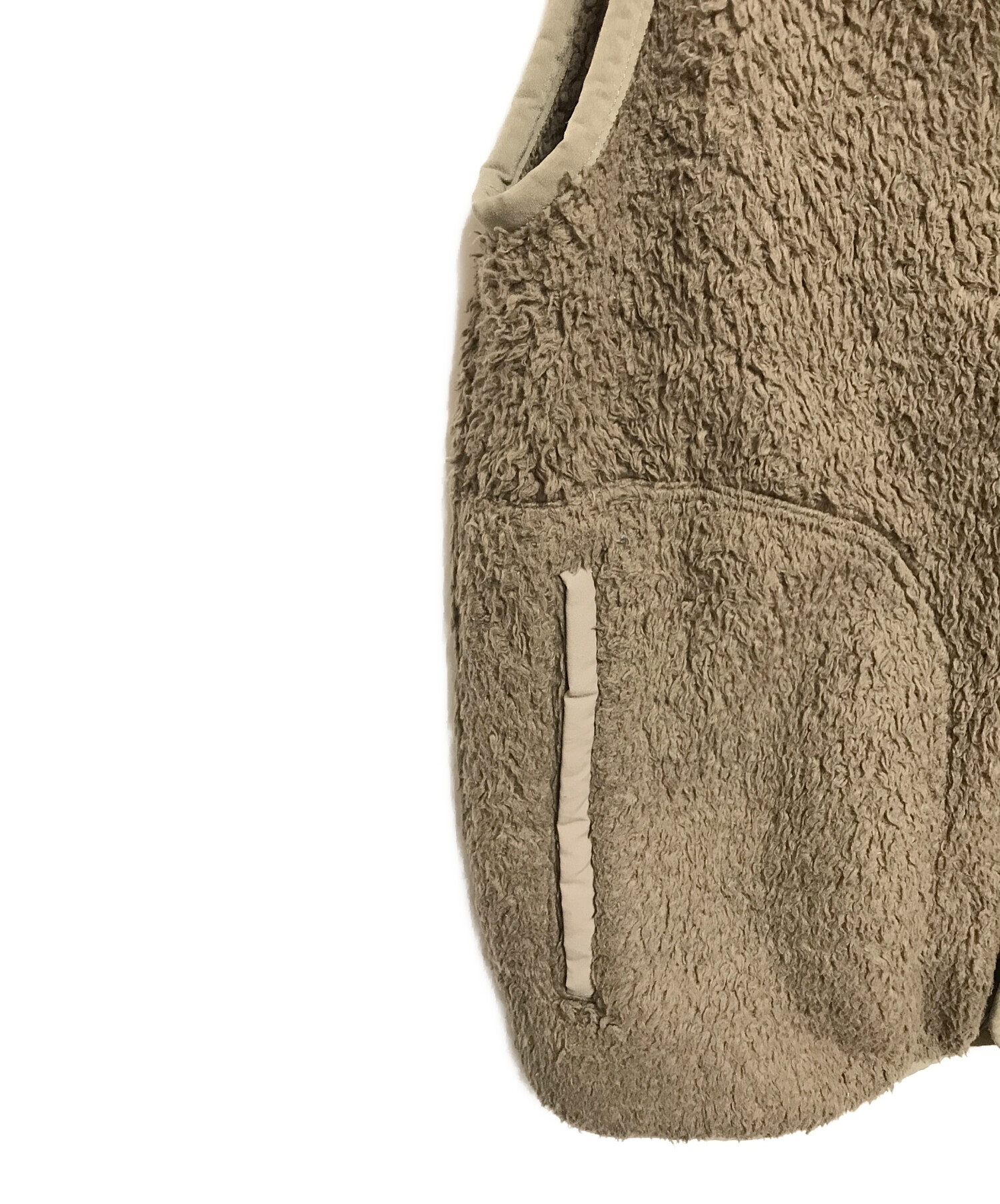 中古・古着通販】Patagonia (パタゴニア) フリースベスト ベージュ