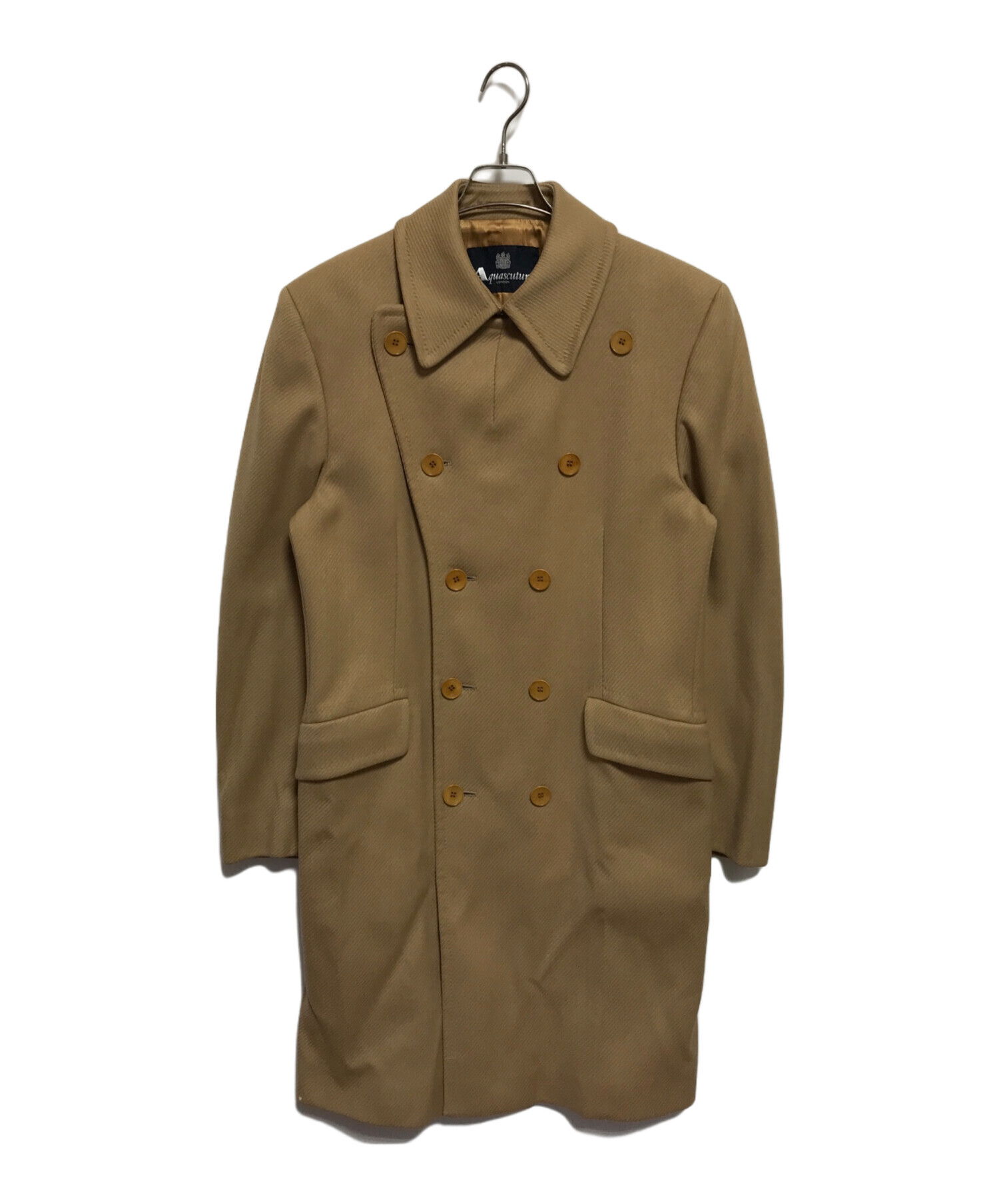 70年代 Aquascutum アクアスキュータム ウールコート ジャケット M 