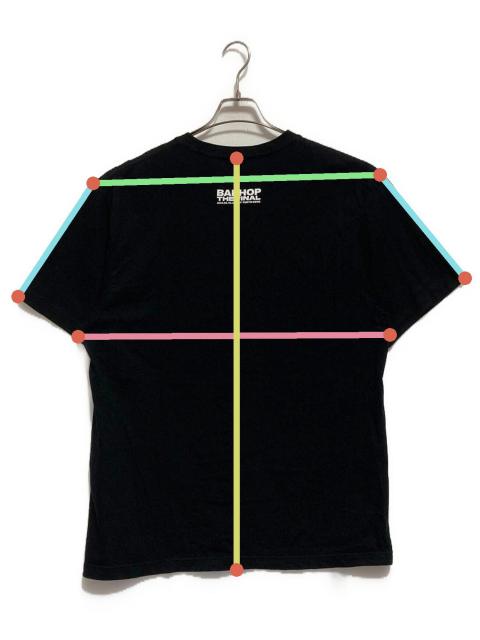 中古・古着通販】bad hop (バッドホップ) プリントTシャツ ブラック