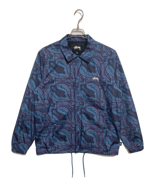 中古・古着通販】stussy (ステューシー) 総柄ジャケット ネイビー