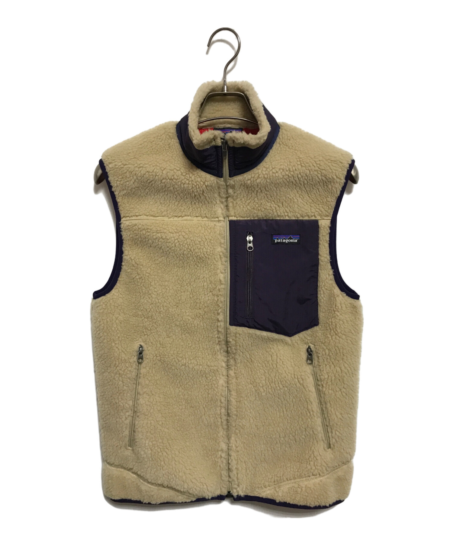 パタゴニア クラシック・レトロX・ベスト/patagoniaフリースS ベージュ 中古・古着通販】Patagonia (パタゴニア) クラシック レトロX フリース