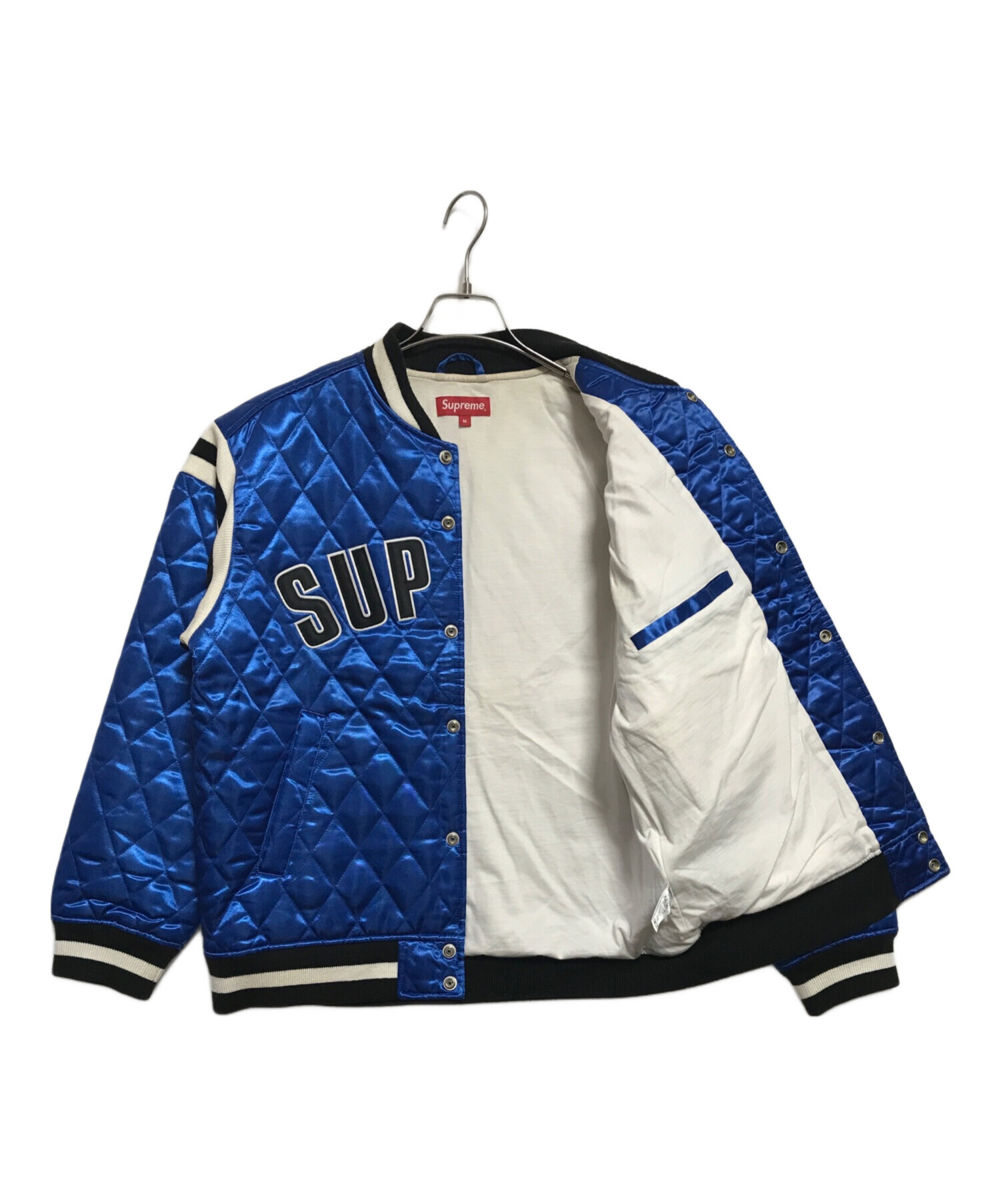 中古・古着通販】Supreme (シュプリーム) Quilted Satin Varsity