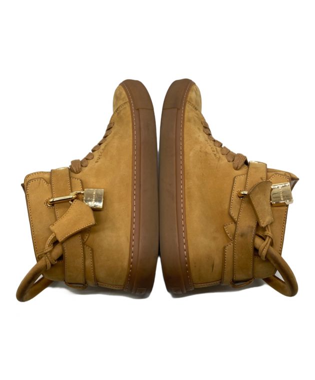 中古・古着通販】BUSCEMI (ブシェミ) ハイカットスニーカー ベージュ