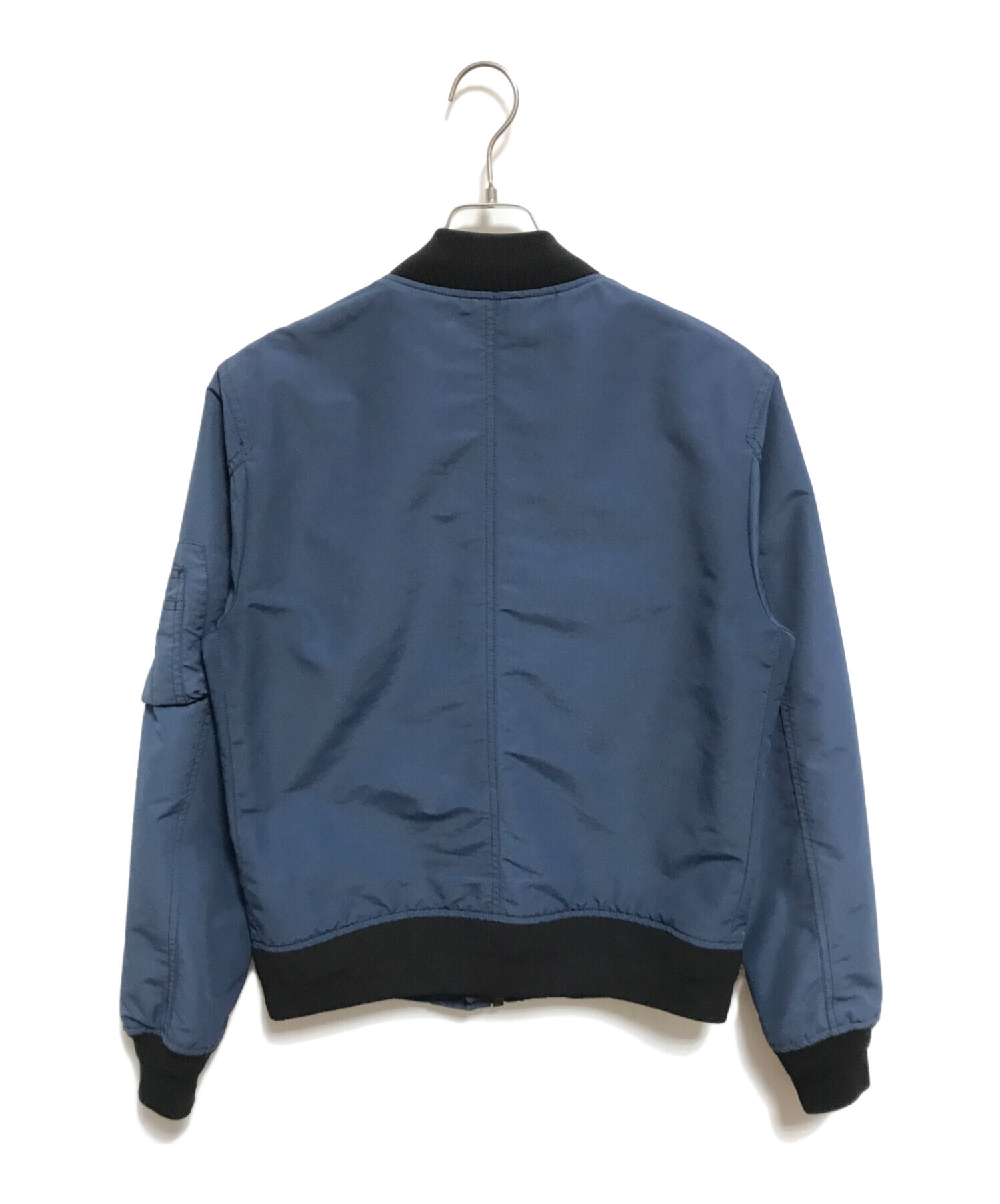 中古・古着通販】COACH (コーチ) ジップブルゾン ネイビー サイズ:S 