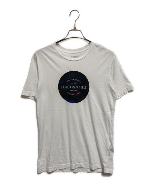 中古・古着通販】COACH (コーチ) プリントTシャツ ホワイト