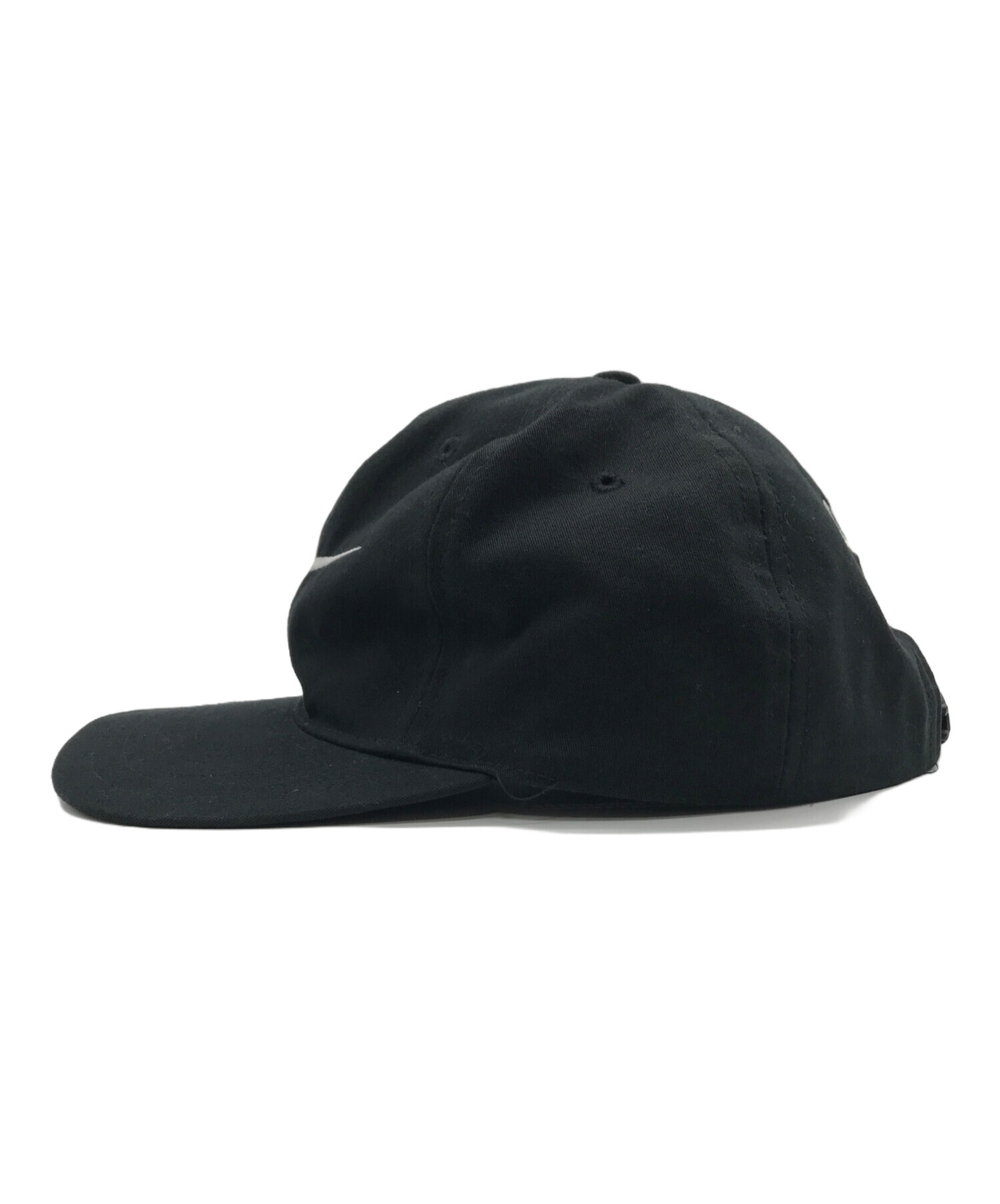 中古・古着通販】NIKE (ナイキ) キャップ ブラック×ホワイト