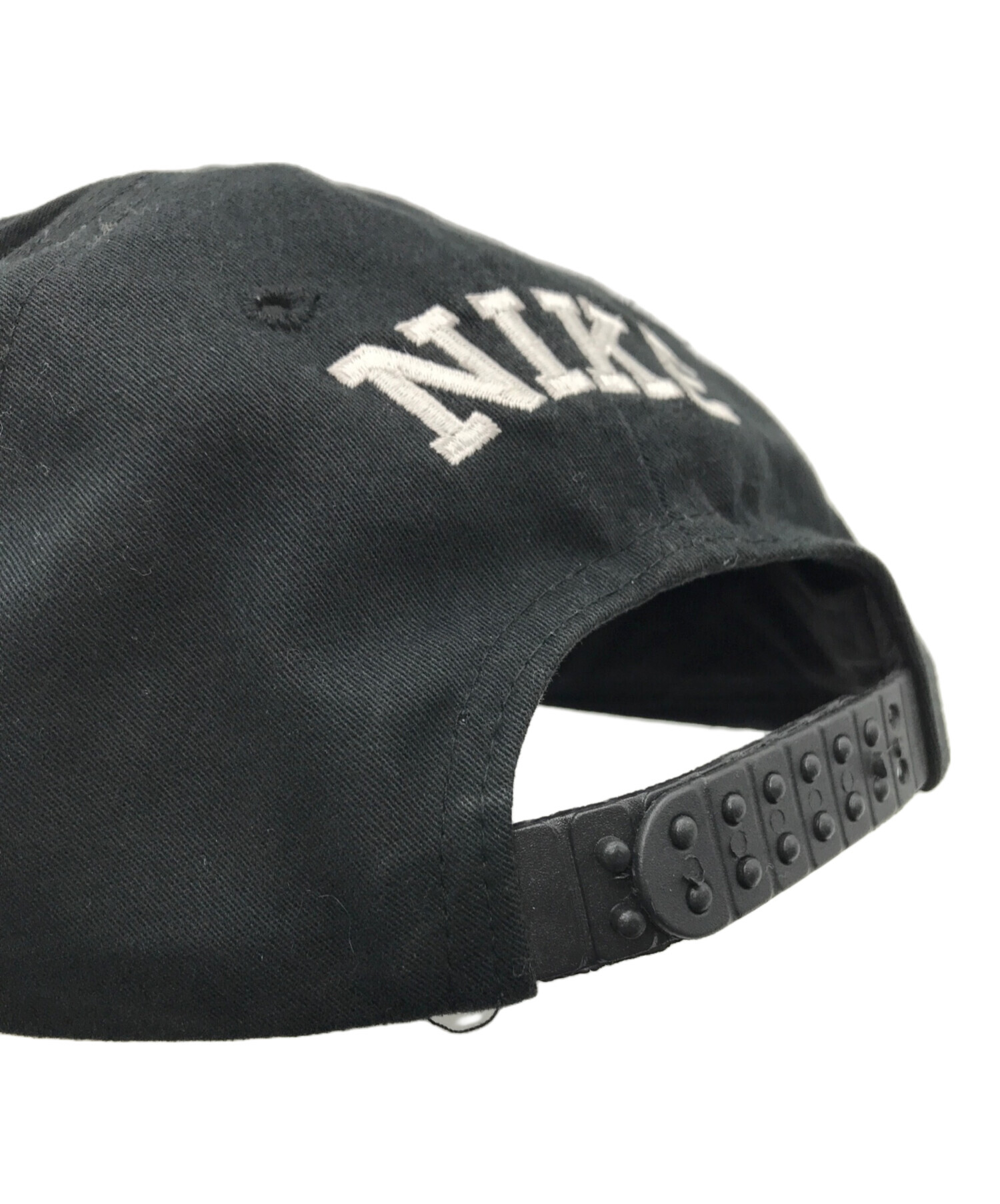 中古・古着通販】NIKE (ナイキ) キャップ ブラック×ホワイト｜ブランド