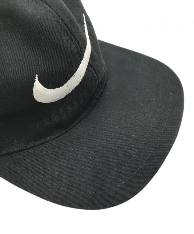 ナイキ キャップ 未使用品 7 1/2 中古・古着通販】NIKE (ナイキ) キャップ ブラック×ホワイト｜ブランド