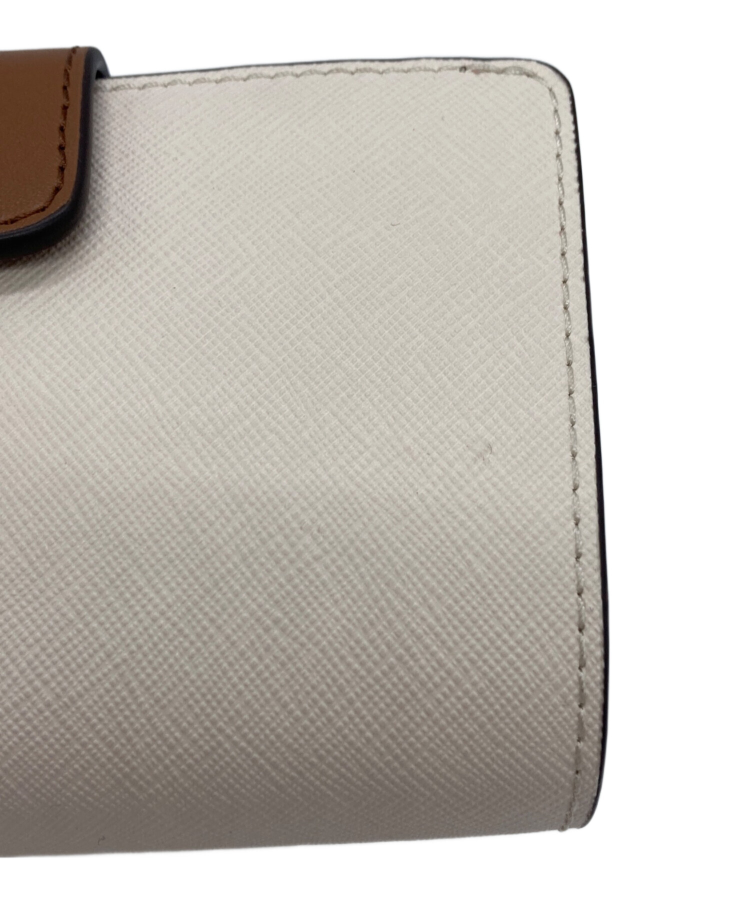 中古・古着通販】MICHAEL KORS (マイケルコース) 2つ折り財布 ホワイト