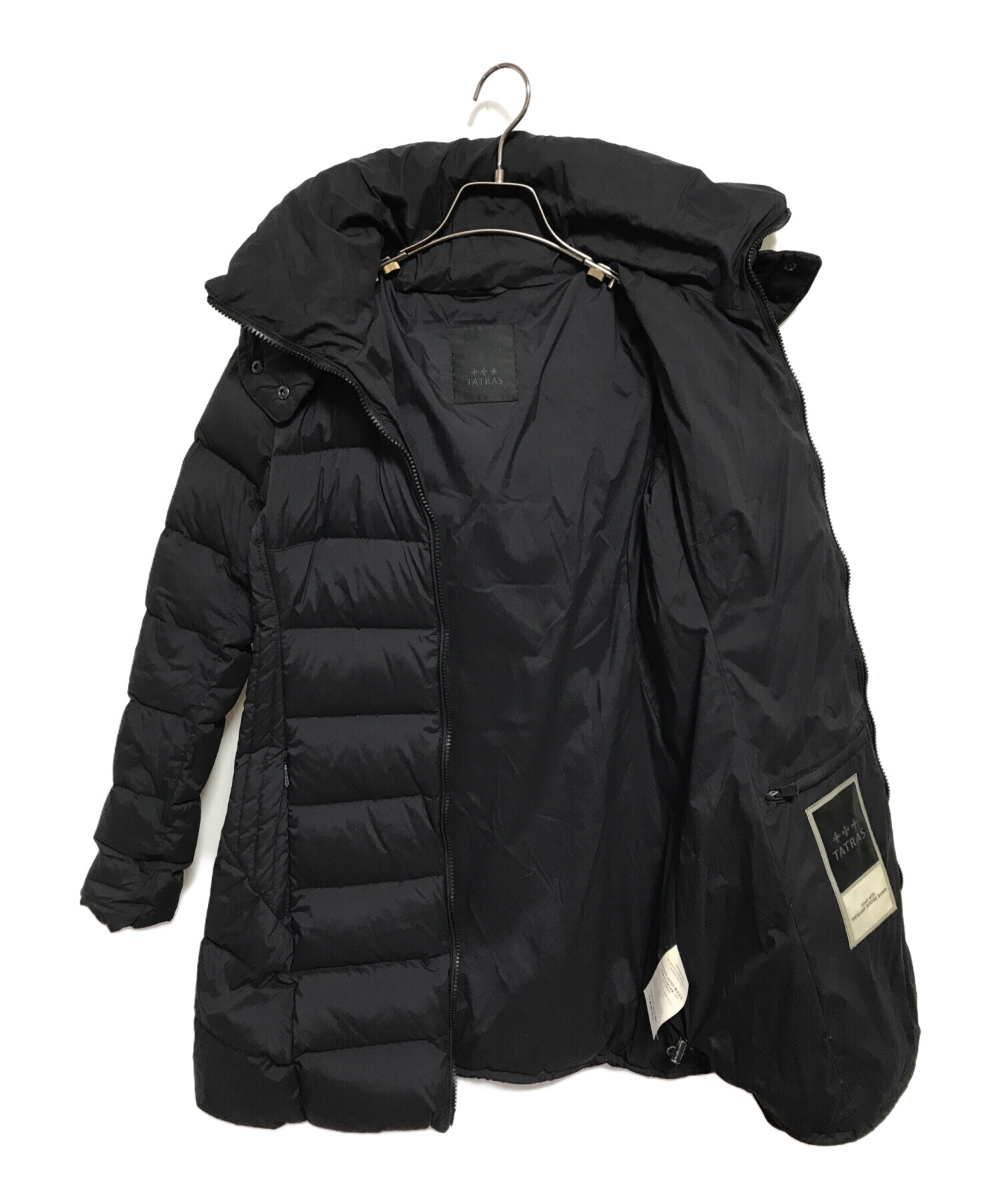 極美品 タトラス ポリテアマ ダウンジャケット ブラック