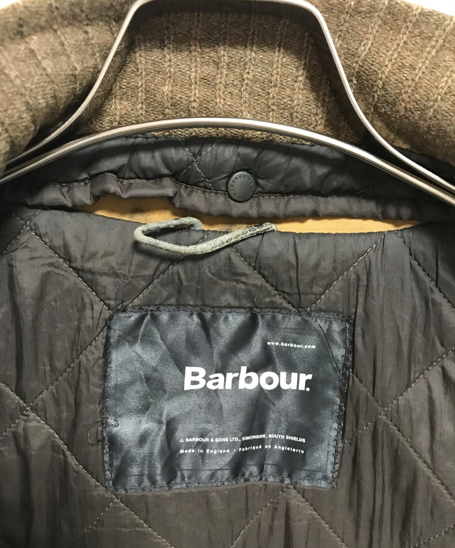 Barbour バブアー　オイルドジャケット　海外モデル　レアモデル 中古・古着通販】Barbour (バブアー) オイルドジャケット カーキ