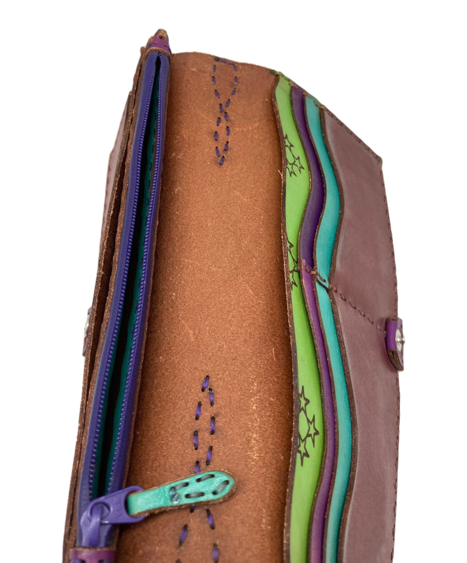 中古・古着通販】OJAGA DESIGN (オジャガデザイン) RIGEL長財布 マルチ