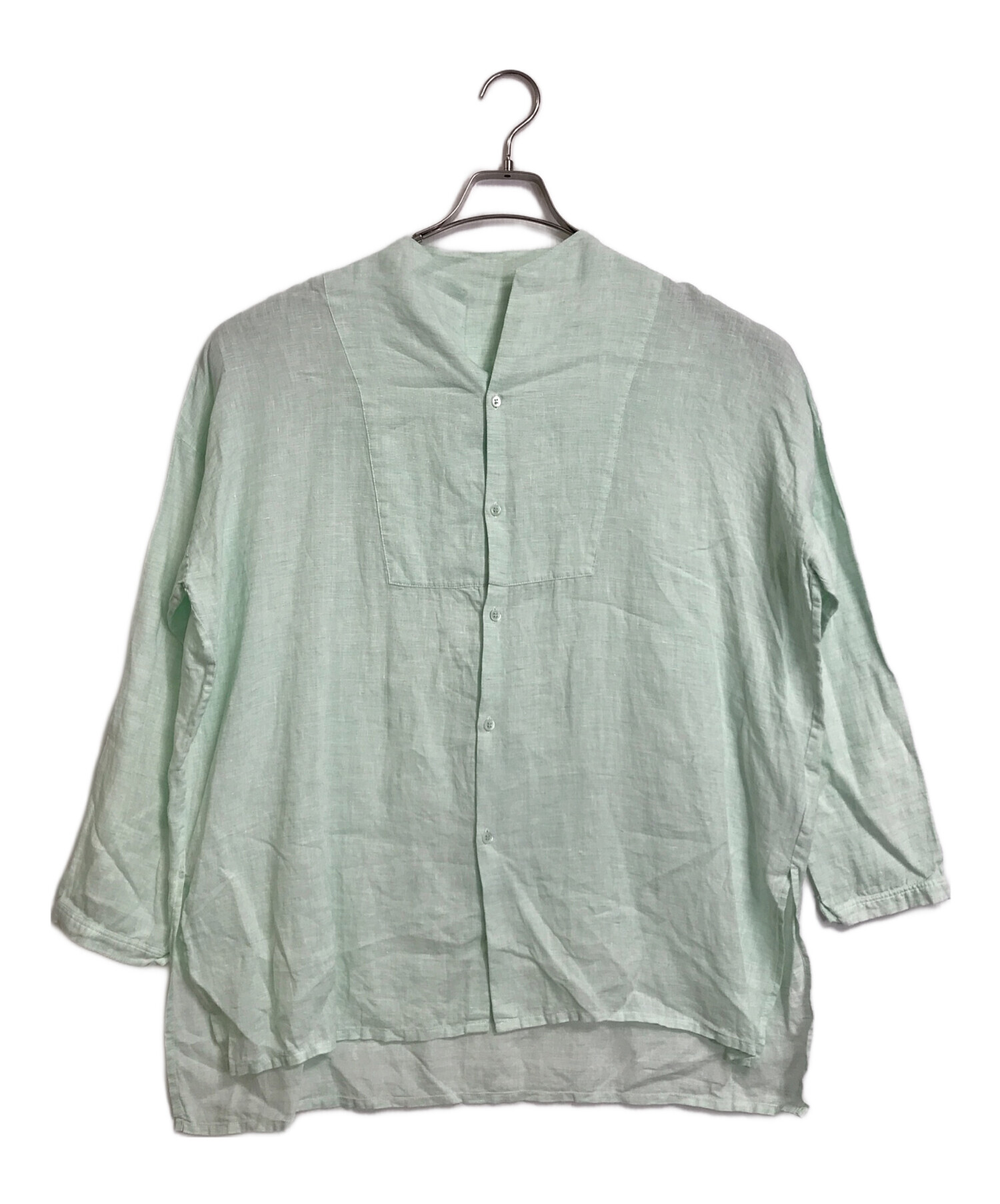中古・古着通販】GALERIE VIE (ギャルリーヴィー) リネン ブザムシャツ  
