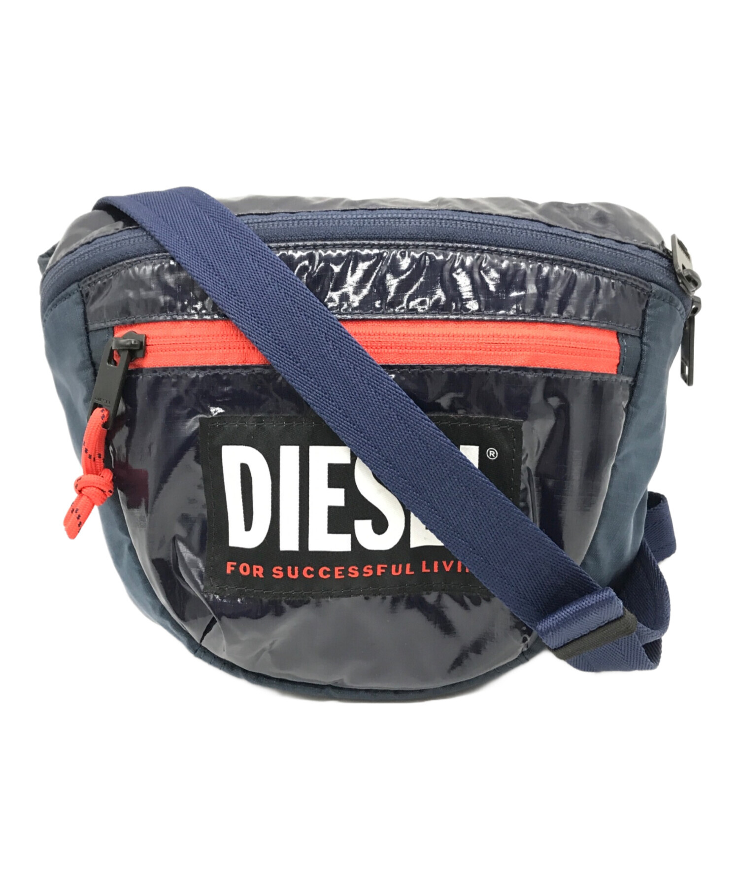 中古・古着通販】DIESEL (ディーゼル) ショルダーバッグ ネイビー 
