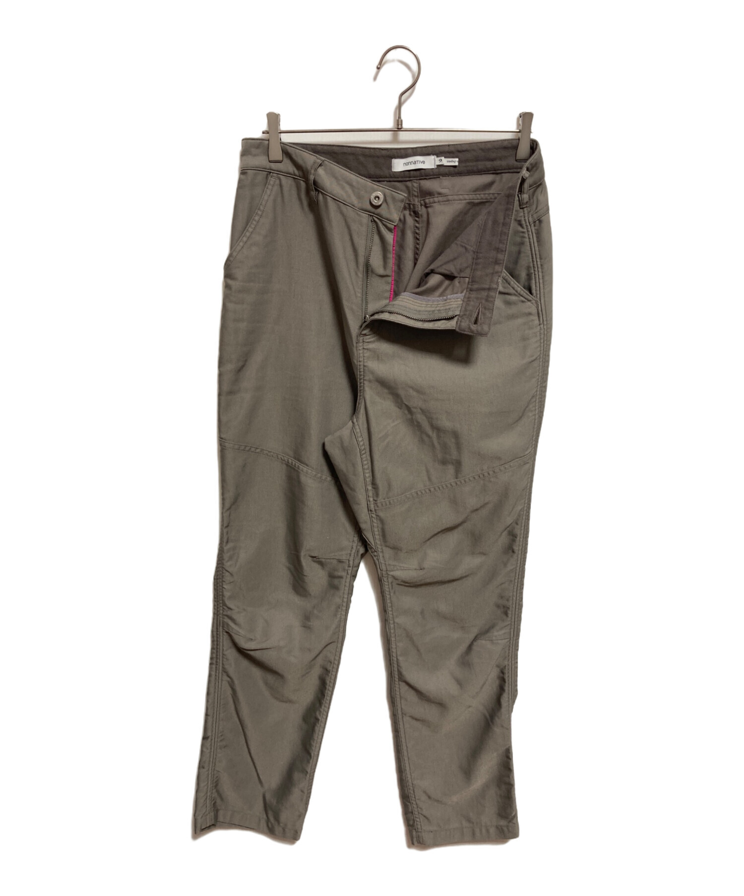 中古・古着通販】nonnative (ノンネイティブ) RANCHER TROUSERS グレー
