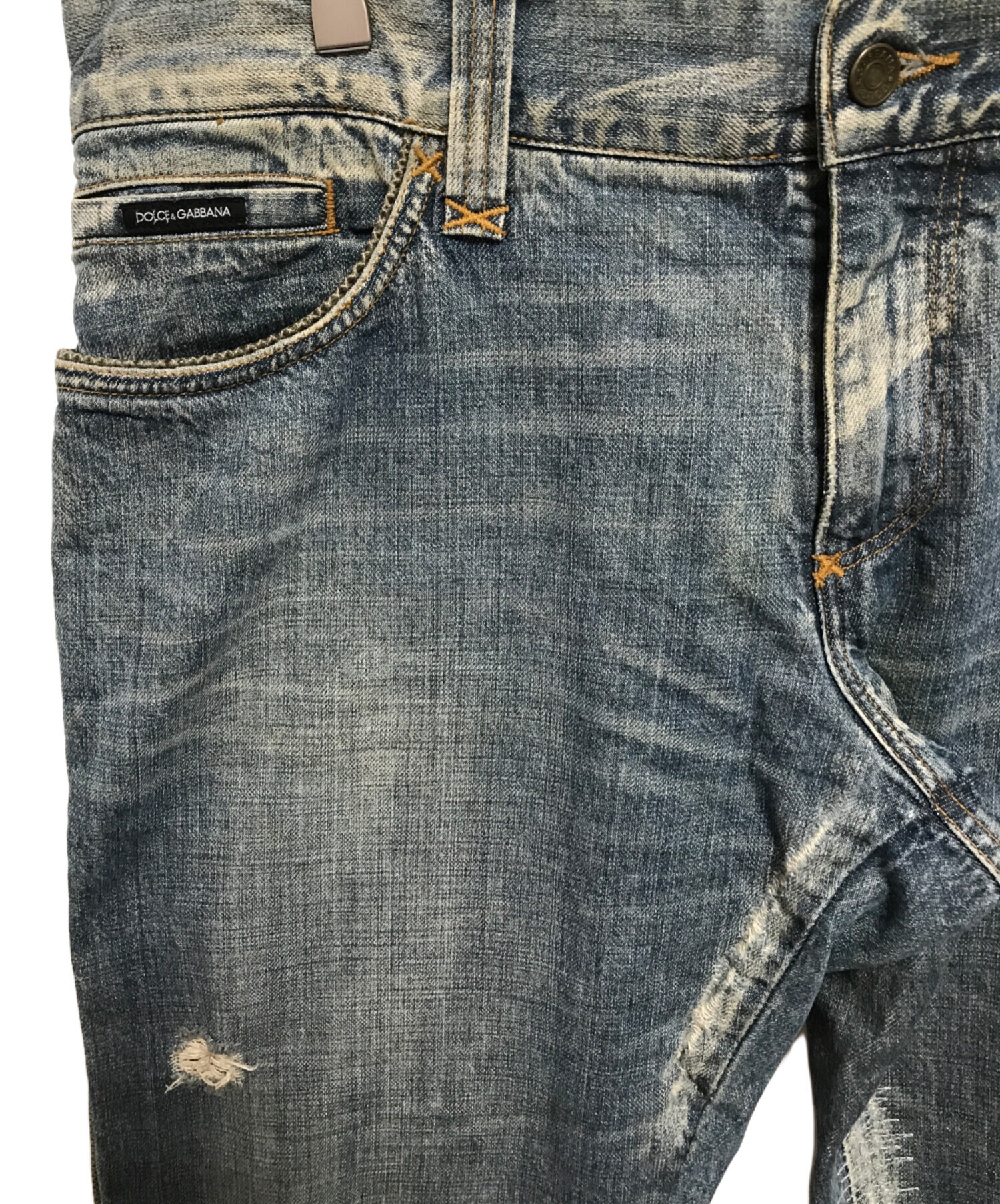 中古・古着通販】DOLCE & GABBANA (ドルチェ＆ガッバーナ) ダメージ 