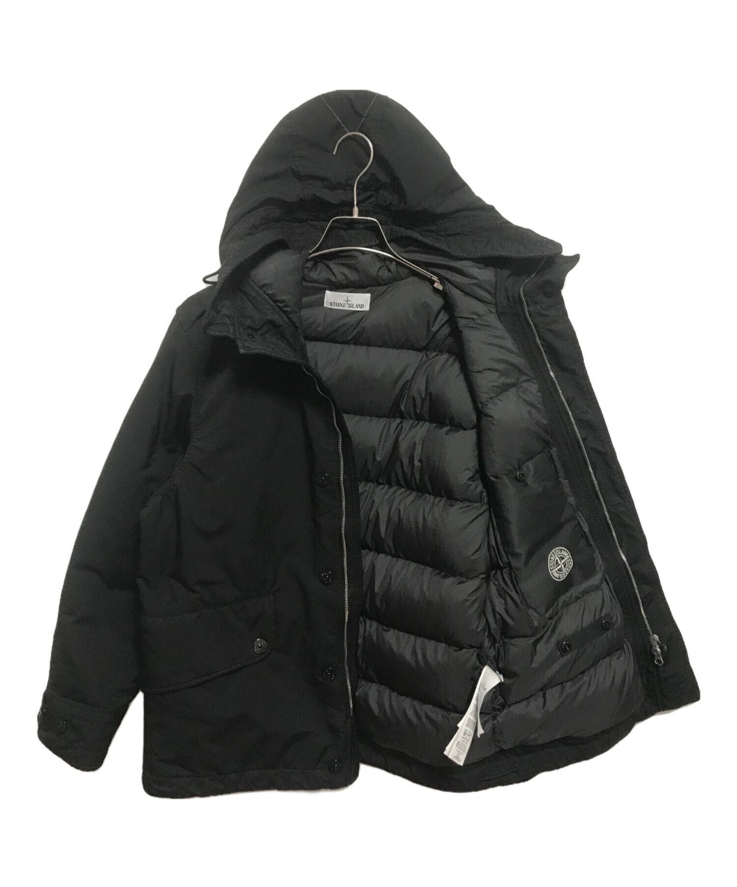 STONE ISLAND ストーンアイランド 中綿入り ジップアップ ブルゾン