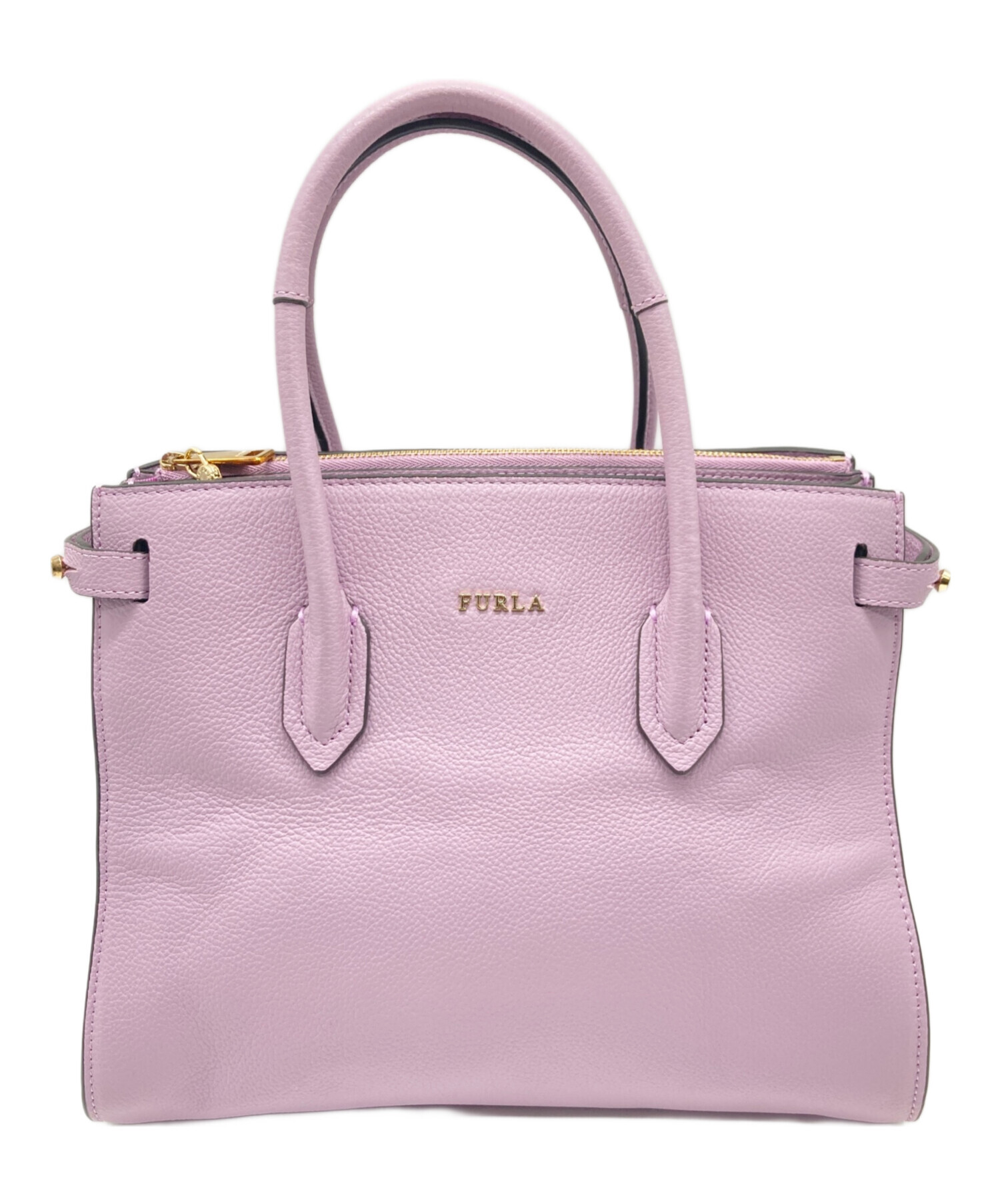中古・古着通販】FURLA (フルラ) ピン S トートバッグ パープル 
