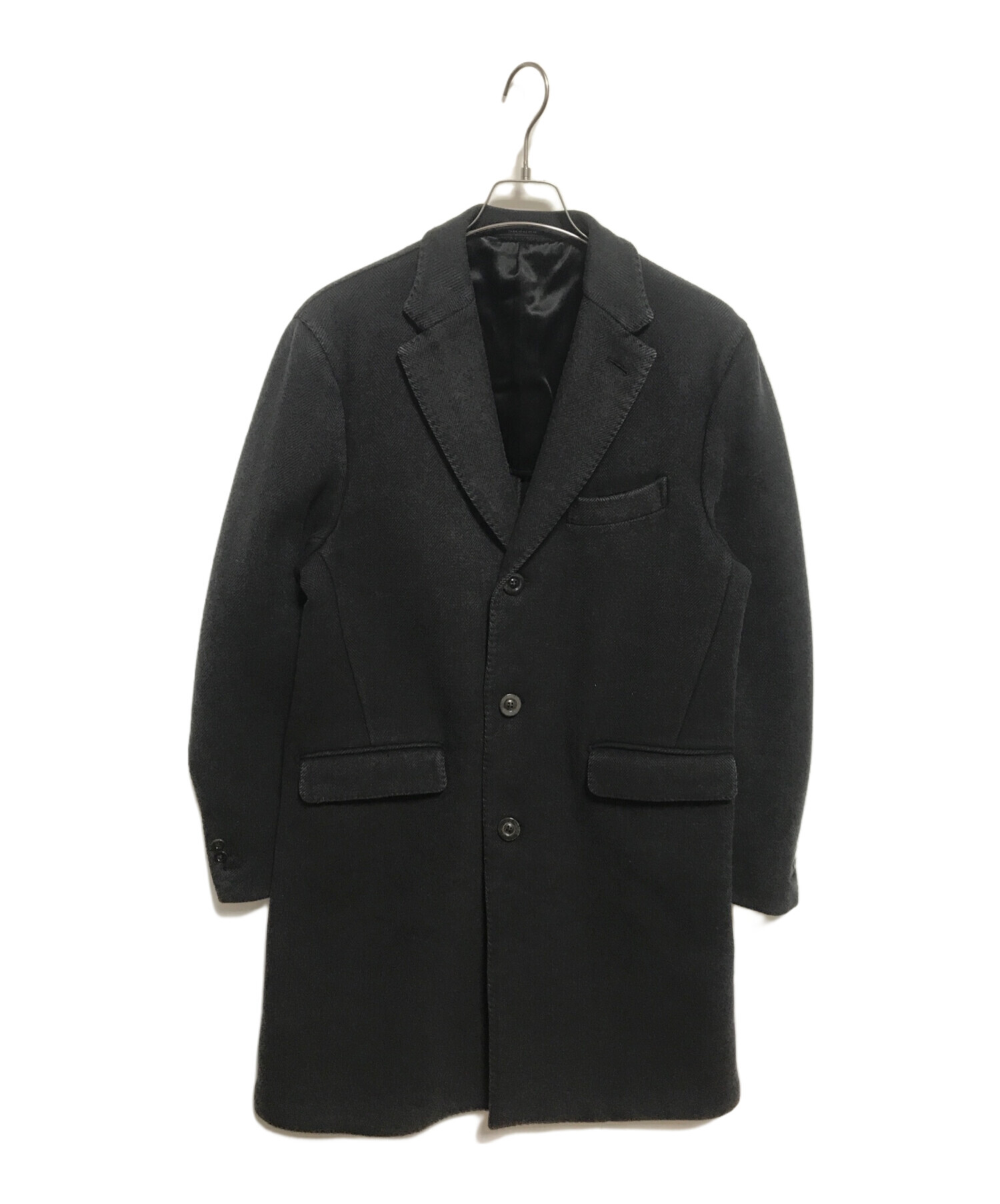 BOGLIOLI　46　ボリオリ　チェスターコート　ヘリンボーン 中古・古着通販】BOGLIOLI (ボリオリ) ヘリンボーンチェスターコート